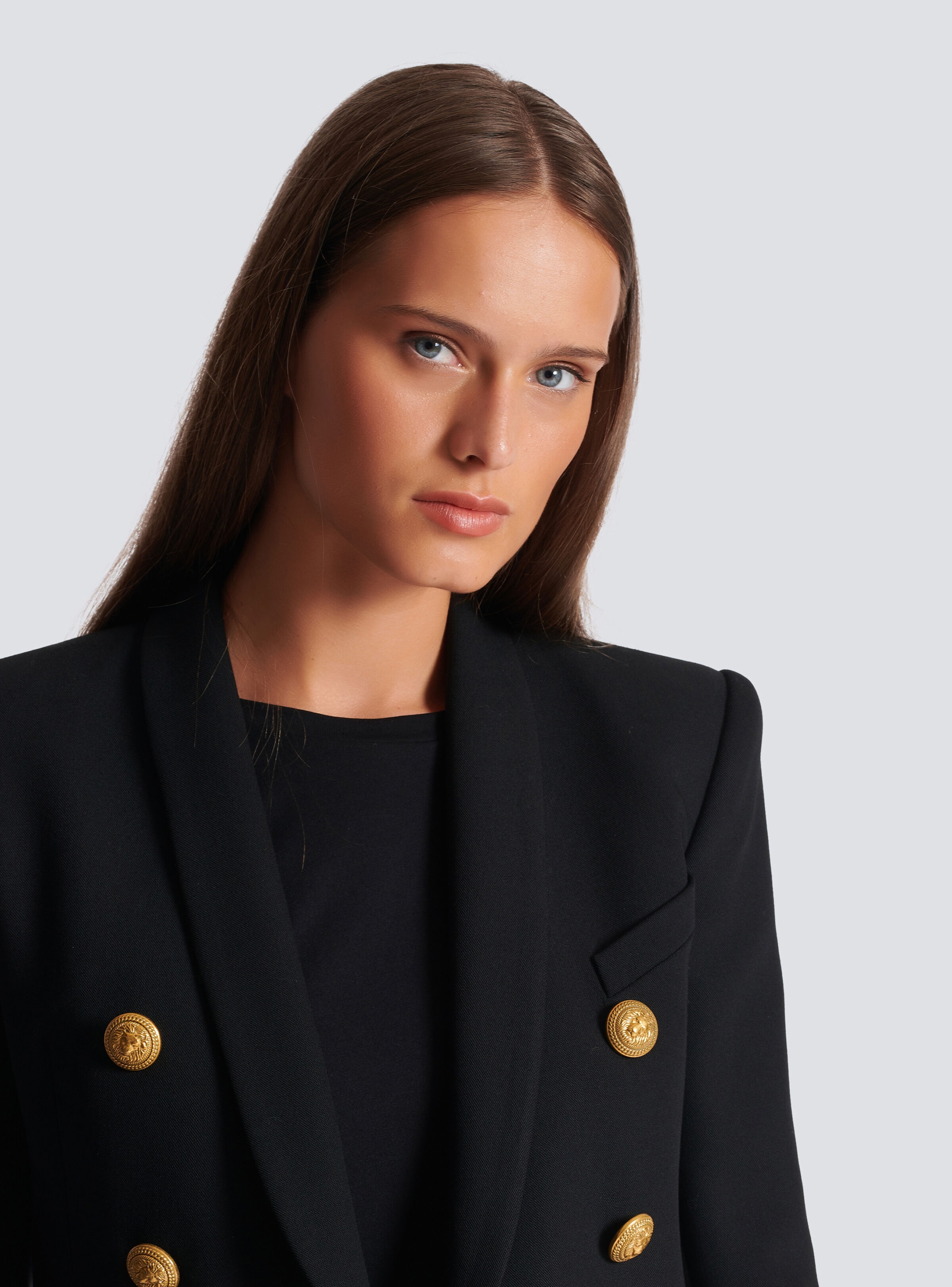 6-button wool jacket - 7
