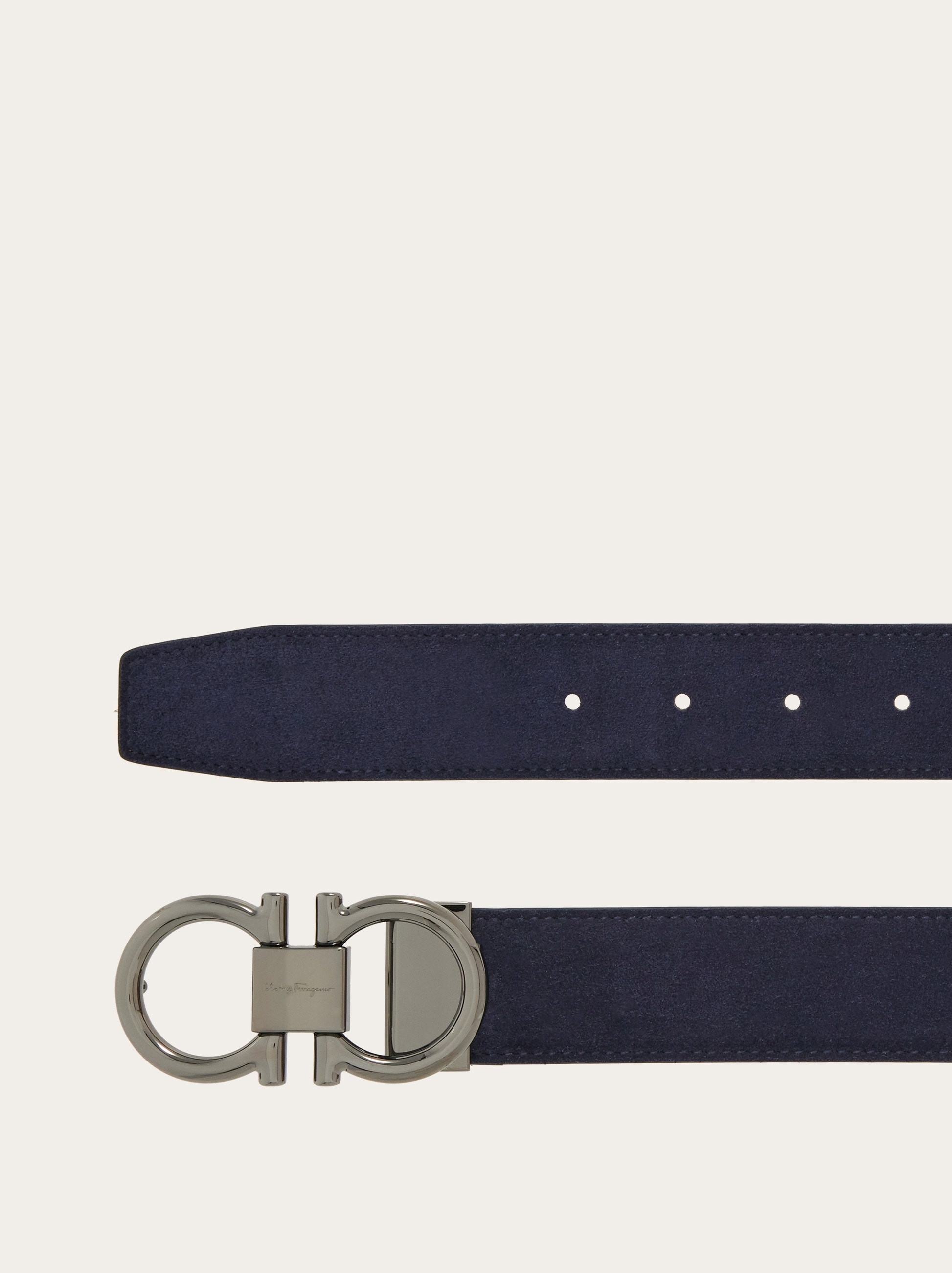 Adjustable Gancini belt - 2