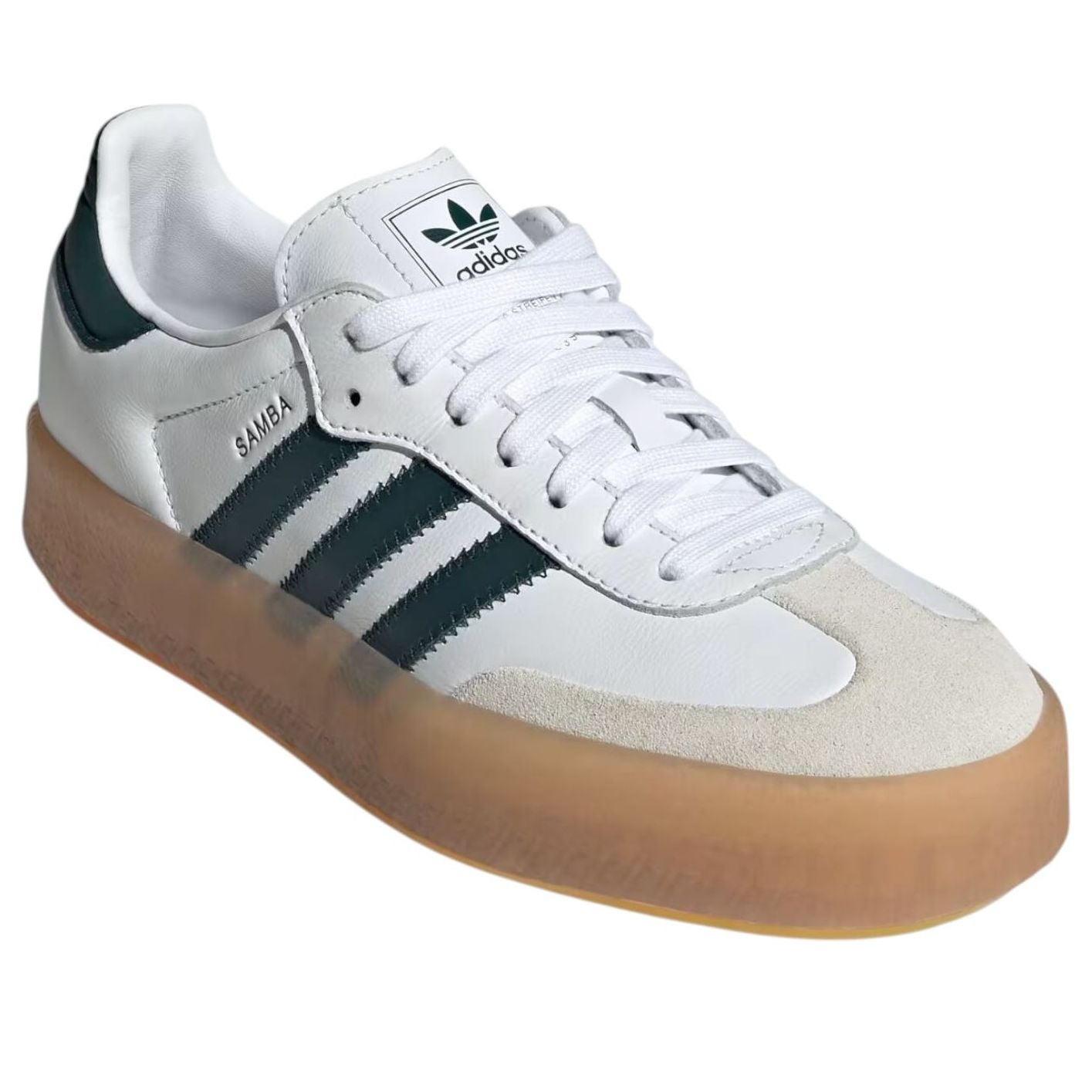 (WMNS) adidas Sambae 'Off White Aurora Ivy' JQ0983 - 2