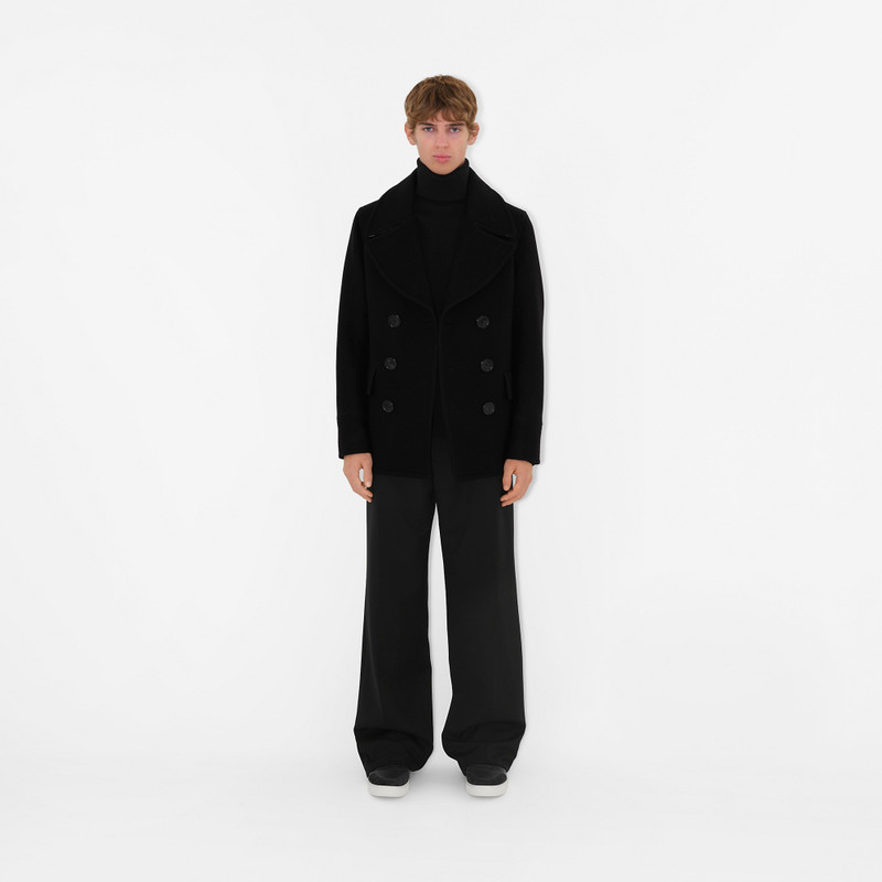 Burberry Wool Blend Pea Coat outlook