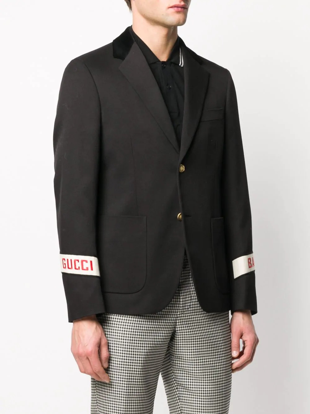 Gucci Band cuff blazer - 3