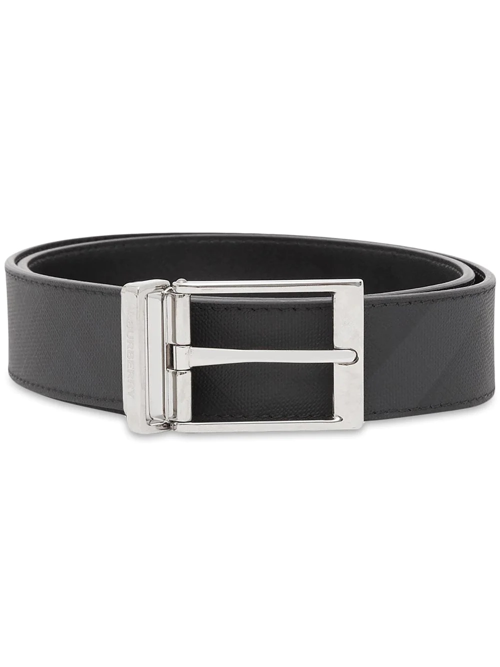 reversible London check belt - 1