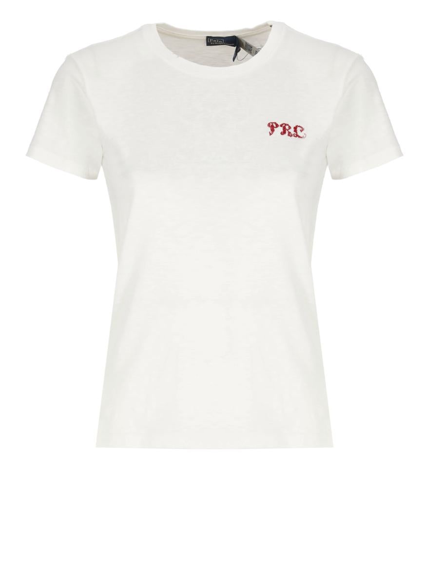 RALPH LAUREN T-SHIRTS AND POLOS WHITE - 1