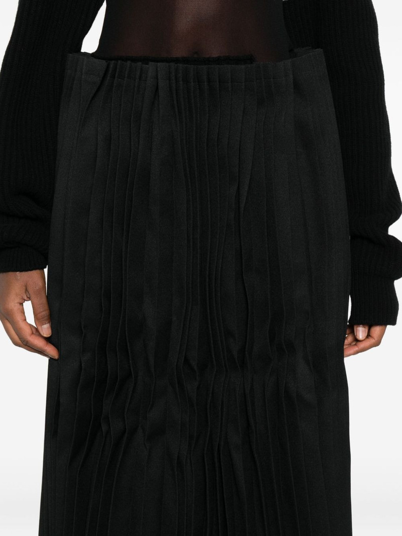 pleated midi skirt 5
