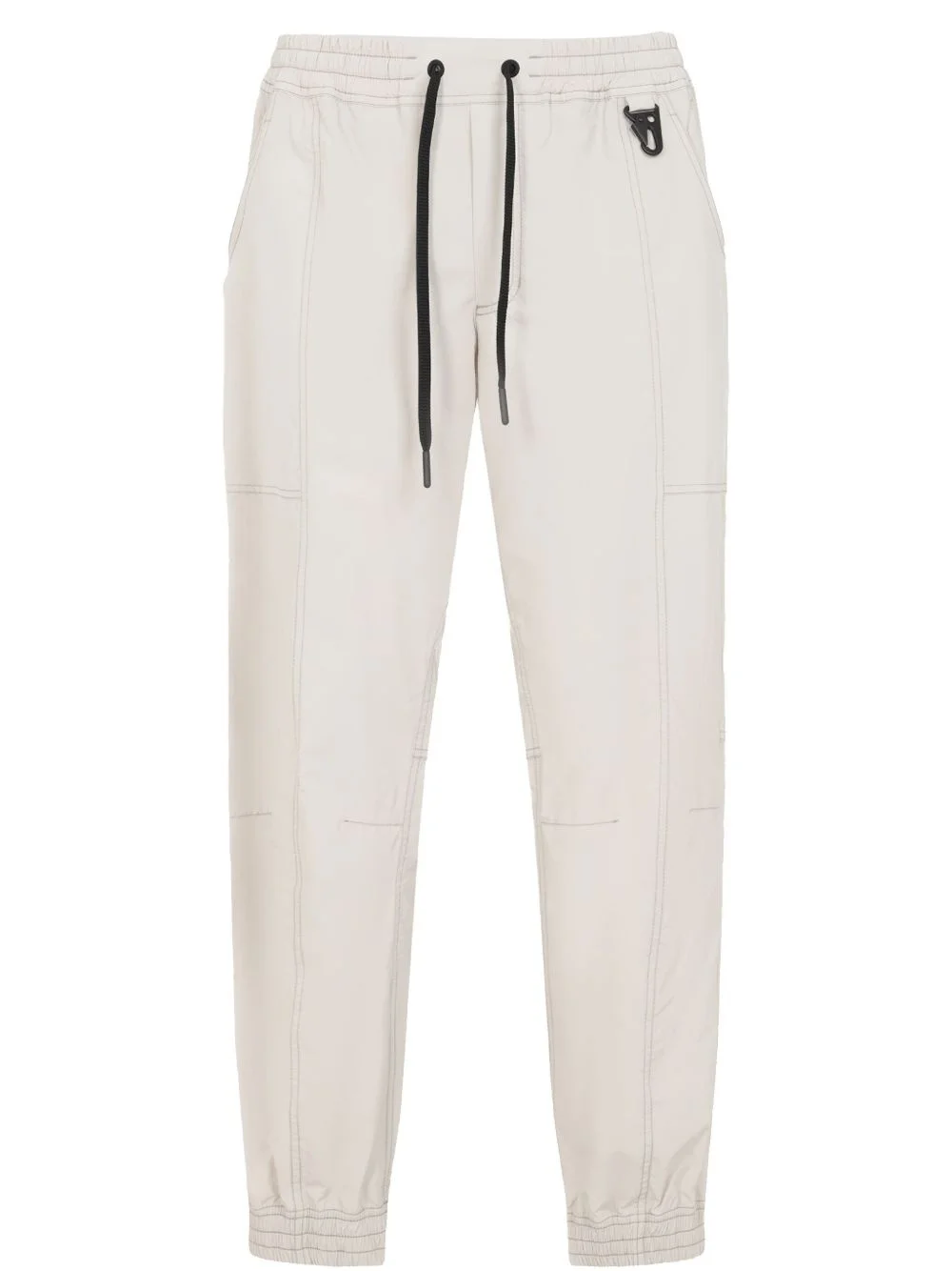 logo straight-leg trousers - 1