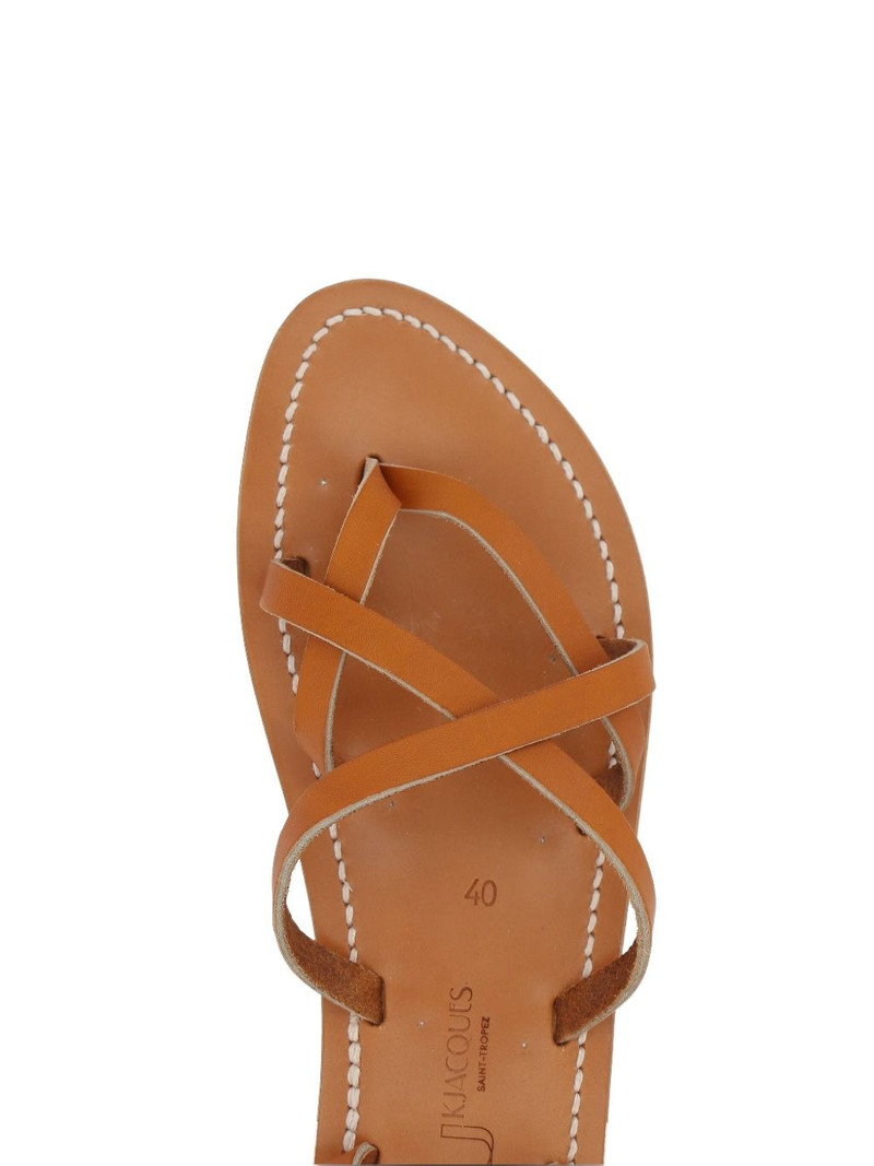 K.JACQUES Zenobie leather flat sandals outlook