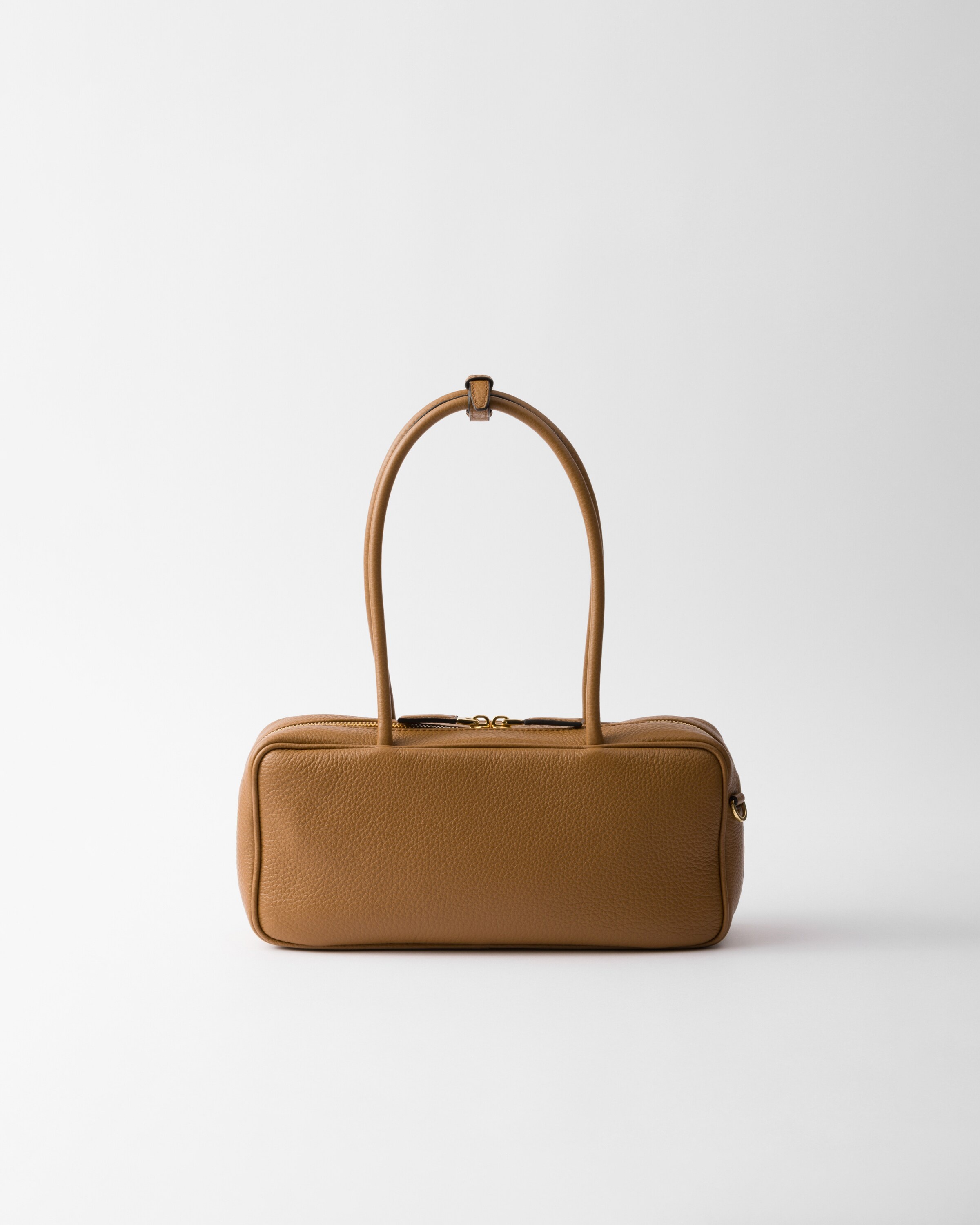 Medium leather top-handle bag - 3