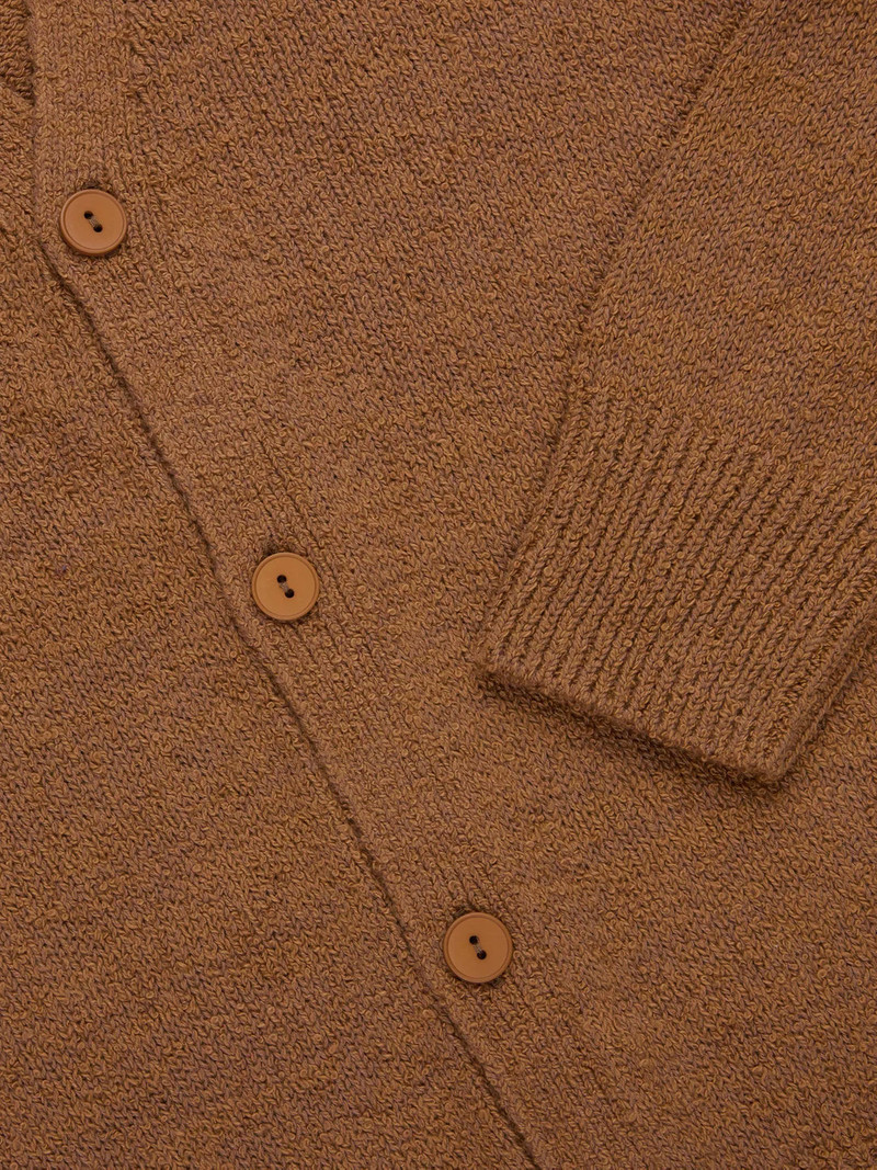 3sixteen Classic Cardigan Ochre Boucle outlook