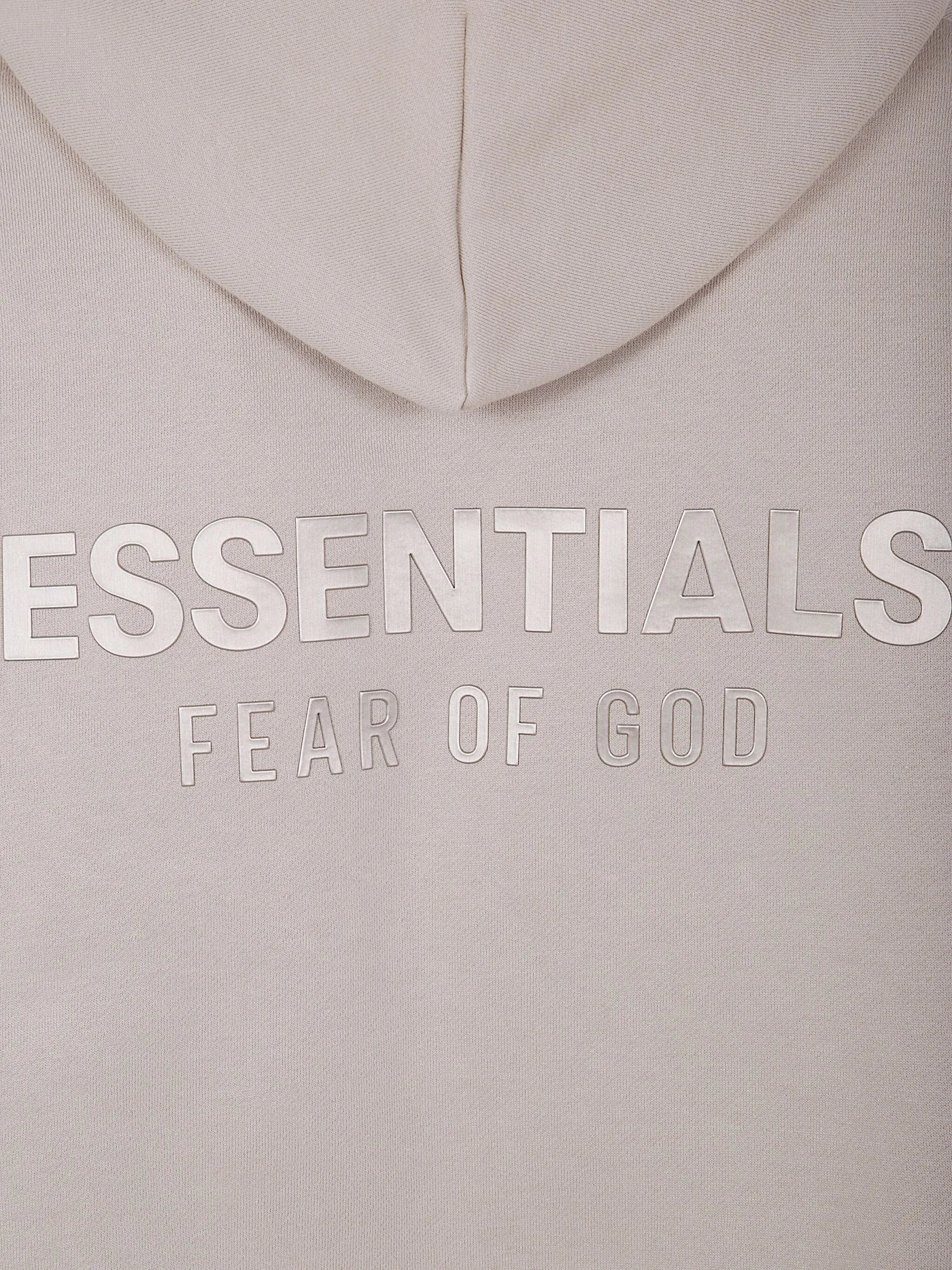 Fear Of God Essentials Logo-motif Hoodie - 3