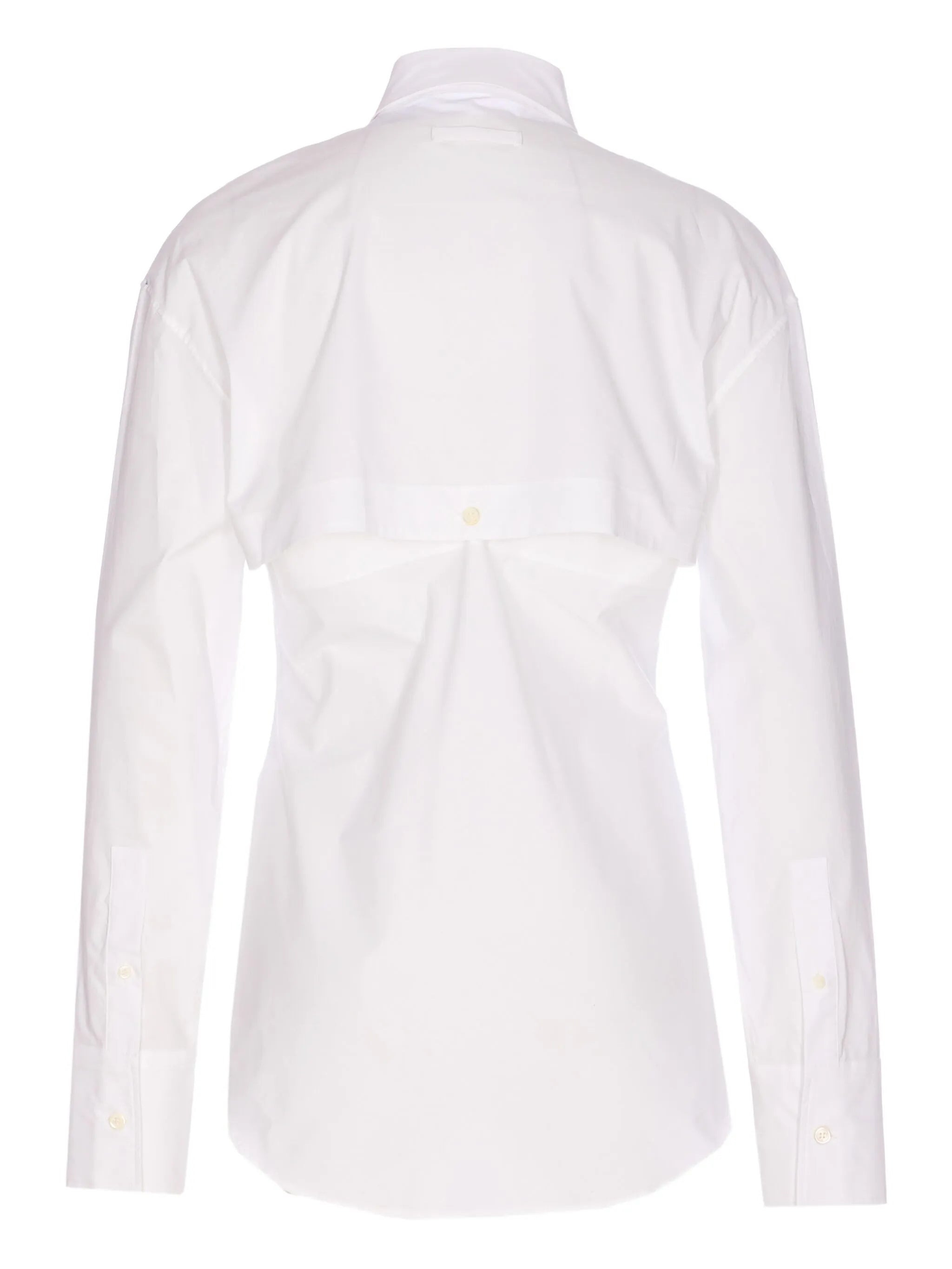 Jean Paul Gaultier Jaretekkes Button-front Logo-plaque Shirt - 2