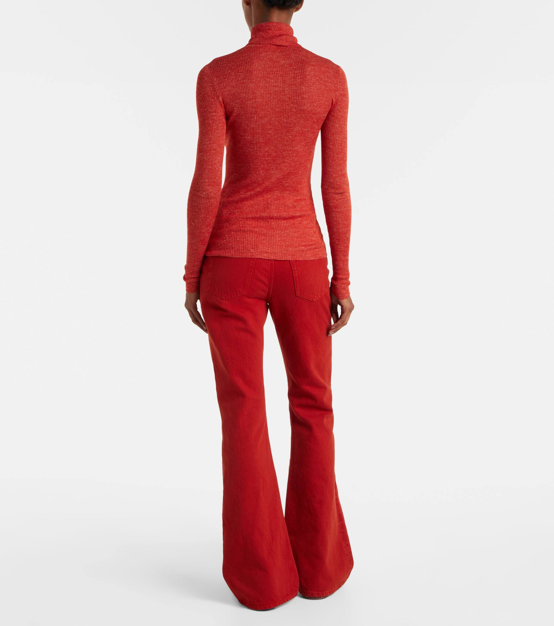 Aldona cashmere, silk, and hemp turtleneck - 3