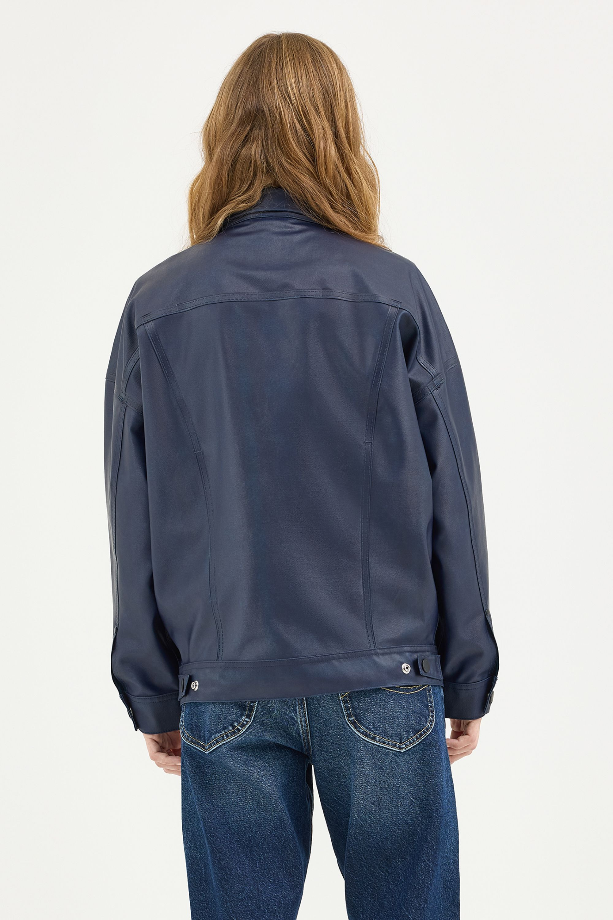 Women’s Lee® x STUTTERHEIM Storm Rider™ Jacket Aviator Navy - 3