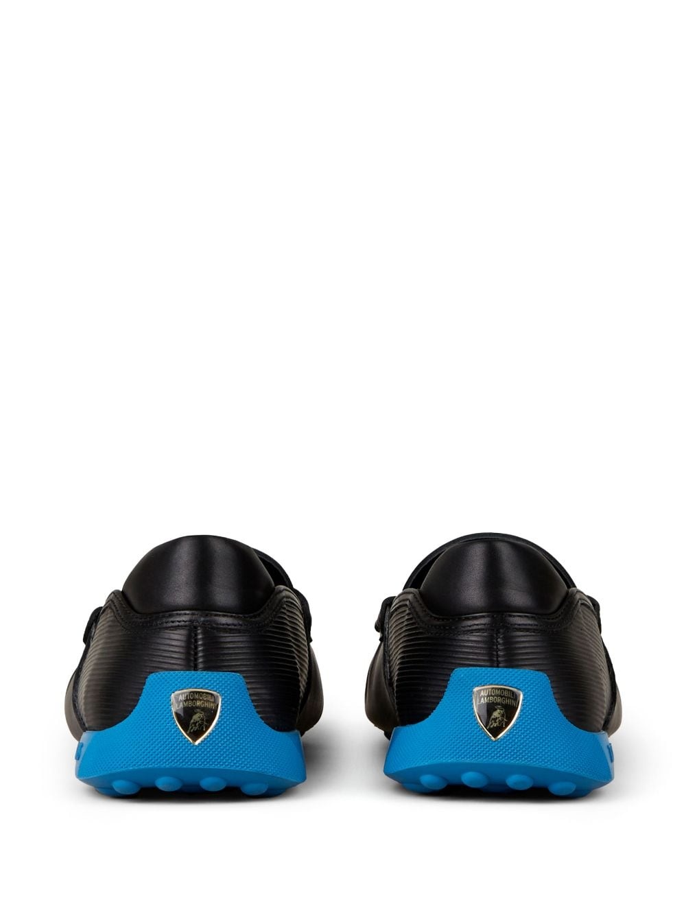 Automobili Lamborghini slip-on leather driving shoes - 3