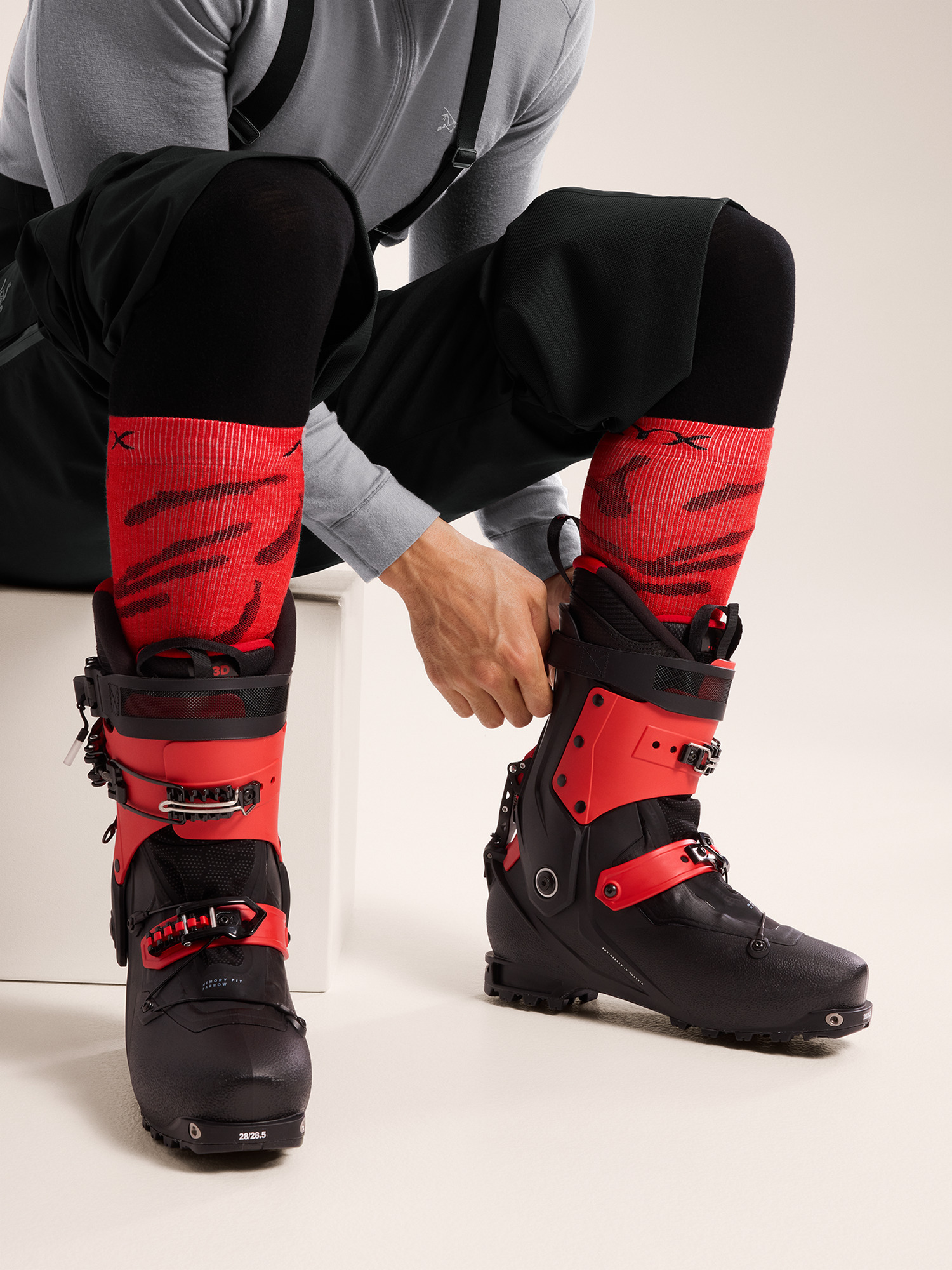 Merino Wool Grotto Ski Sock - 7