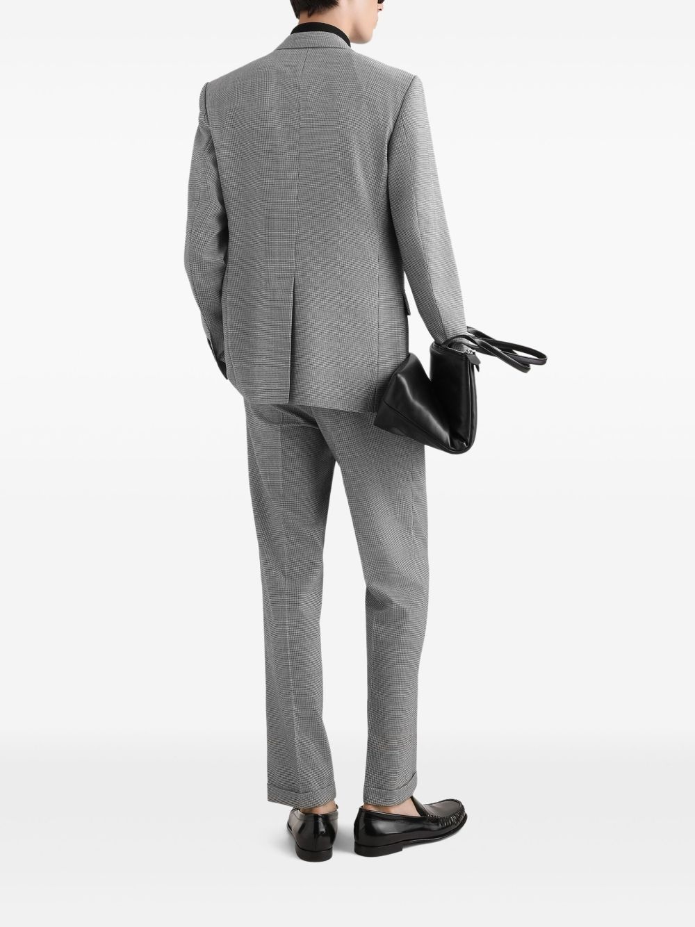 Pied-de-poule trousers - 3