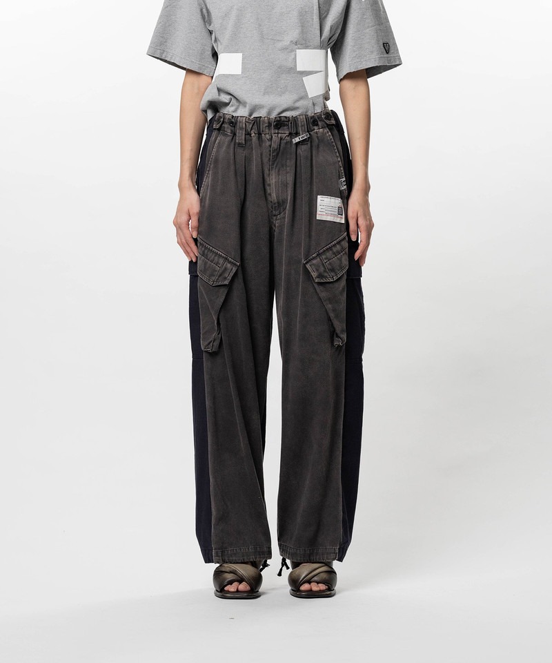 Front Back Combined Cargo Pants 9