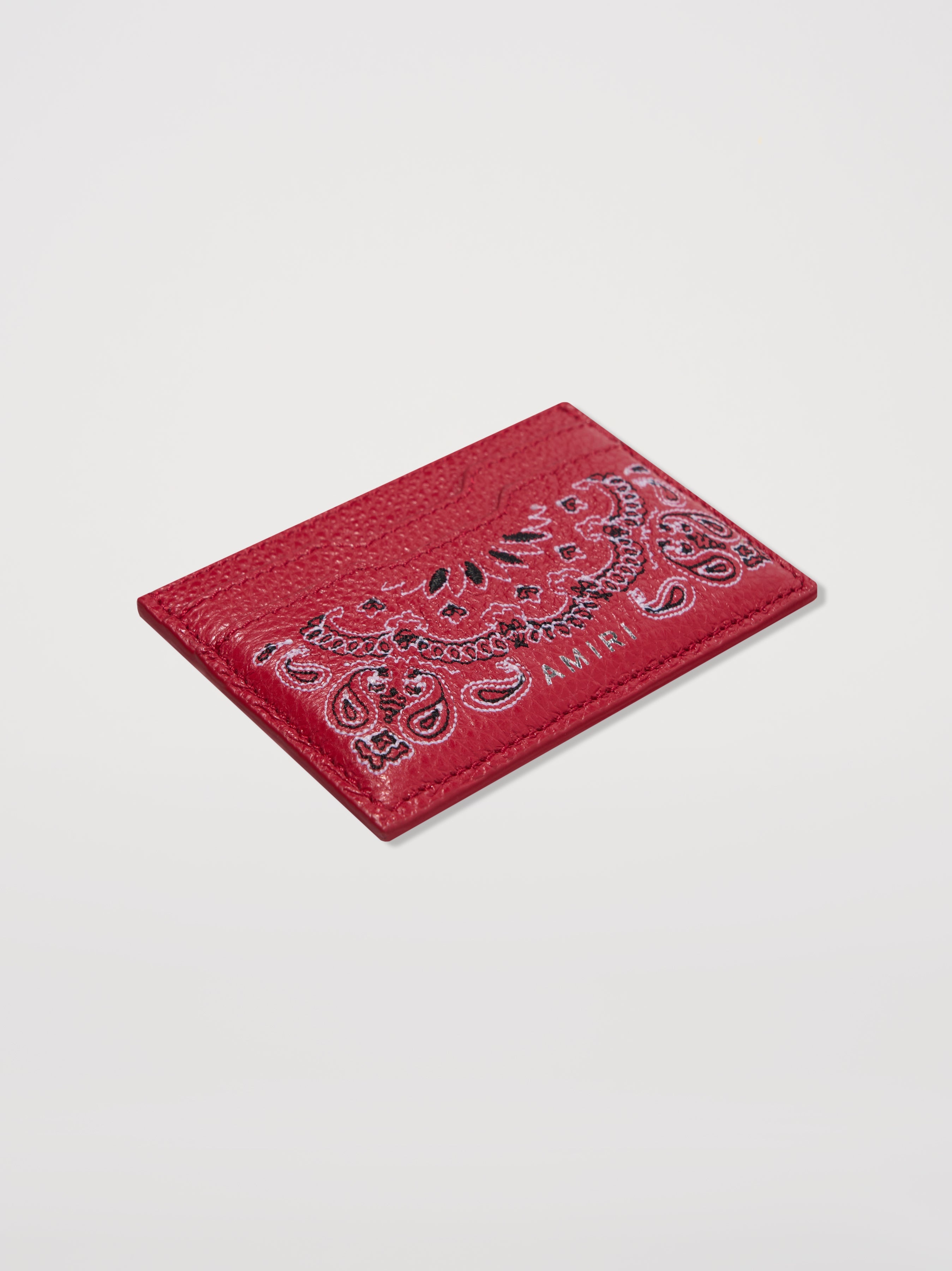 LEATHER BANDANA CARD HOLDER - 3