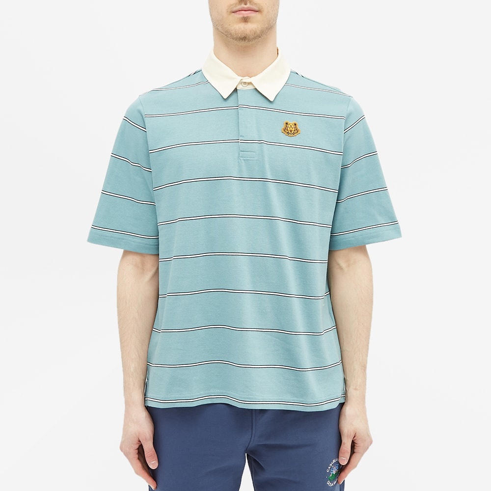 Kenzo Tiger Crest Stripe Polo - 4