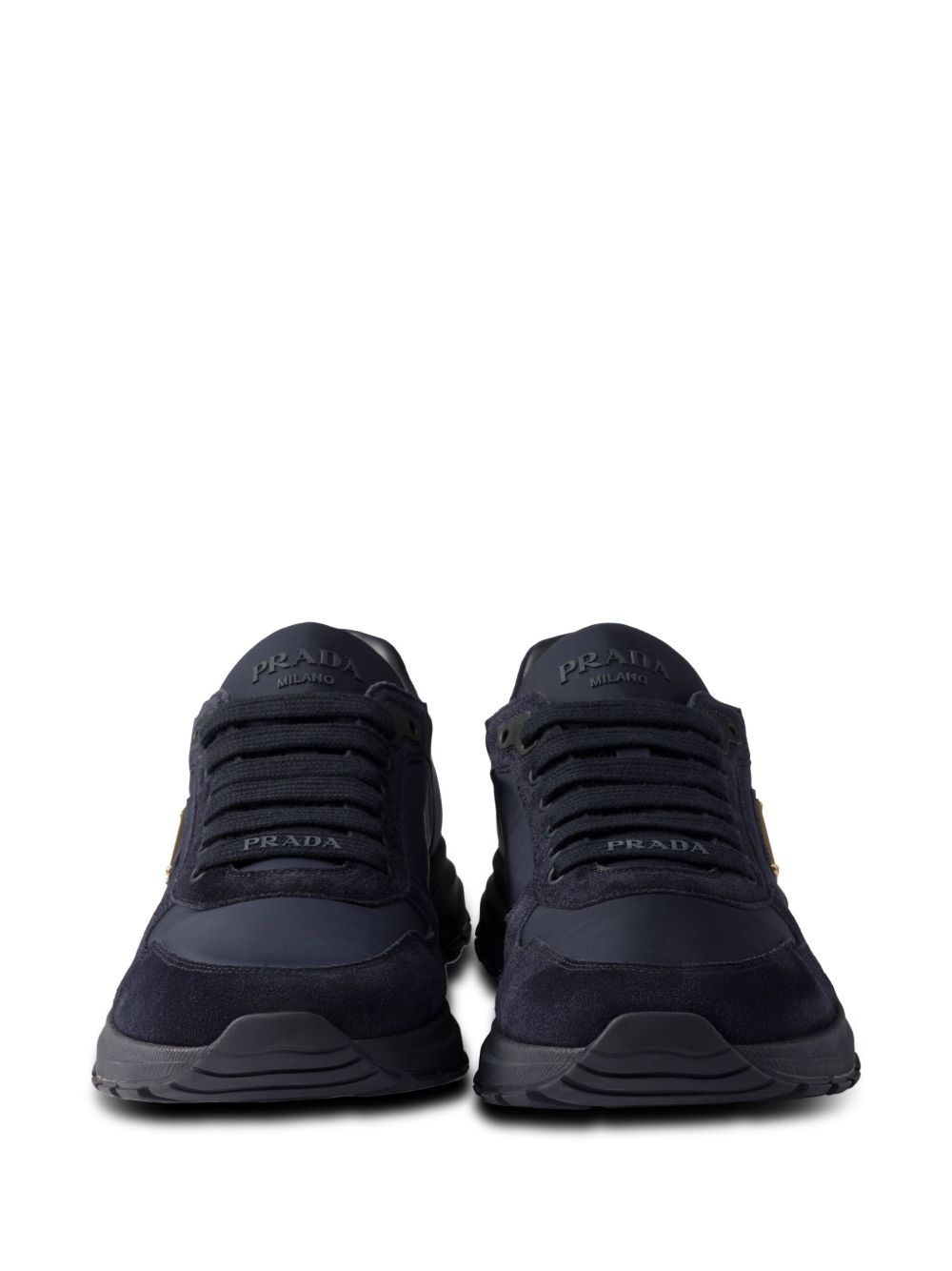 Prax 01 suede-panelled sneakers - 5