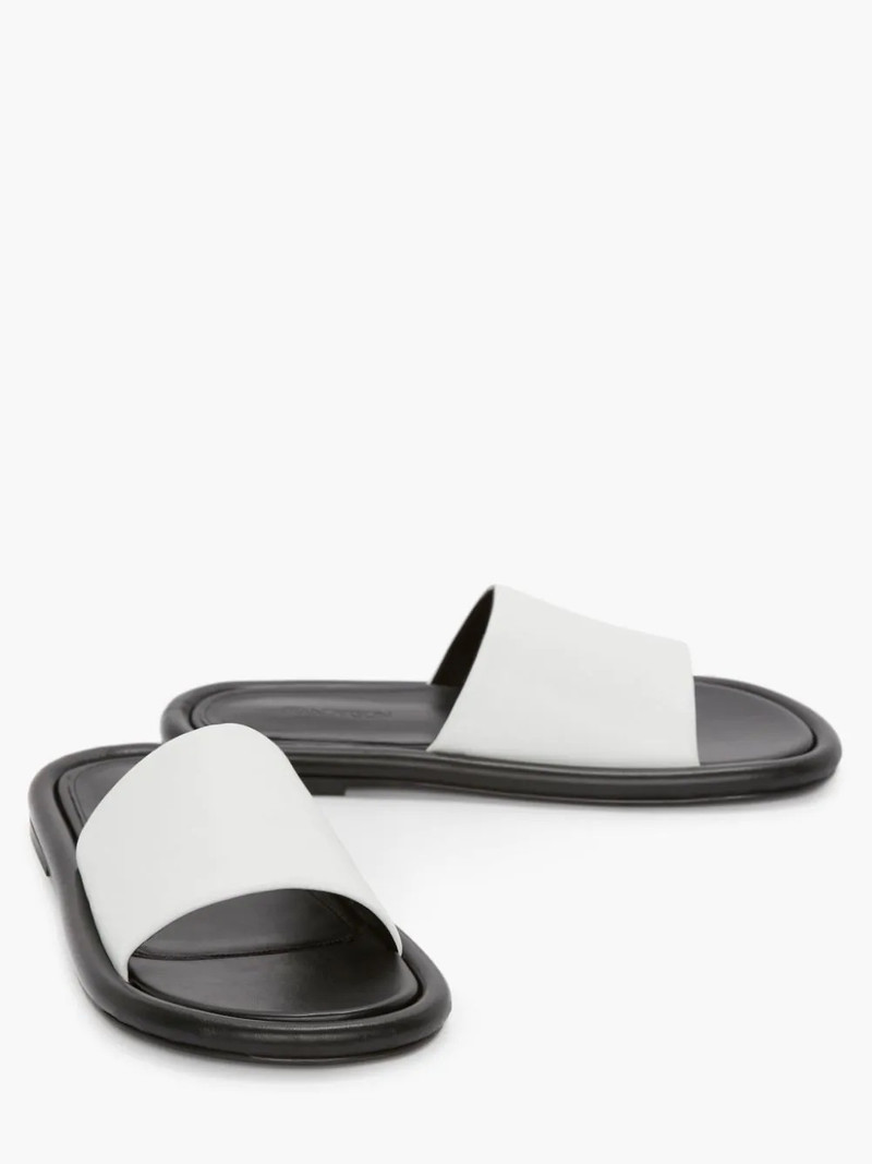 JW Anderson BUMPER-TUBE LEATHER SLIDES outlook