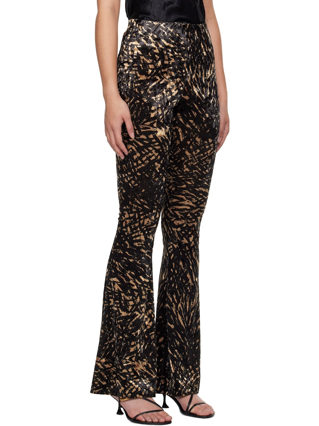 Black & Brown Matson Leggings - 2
