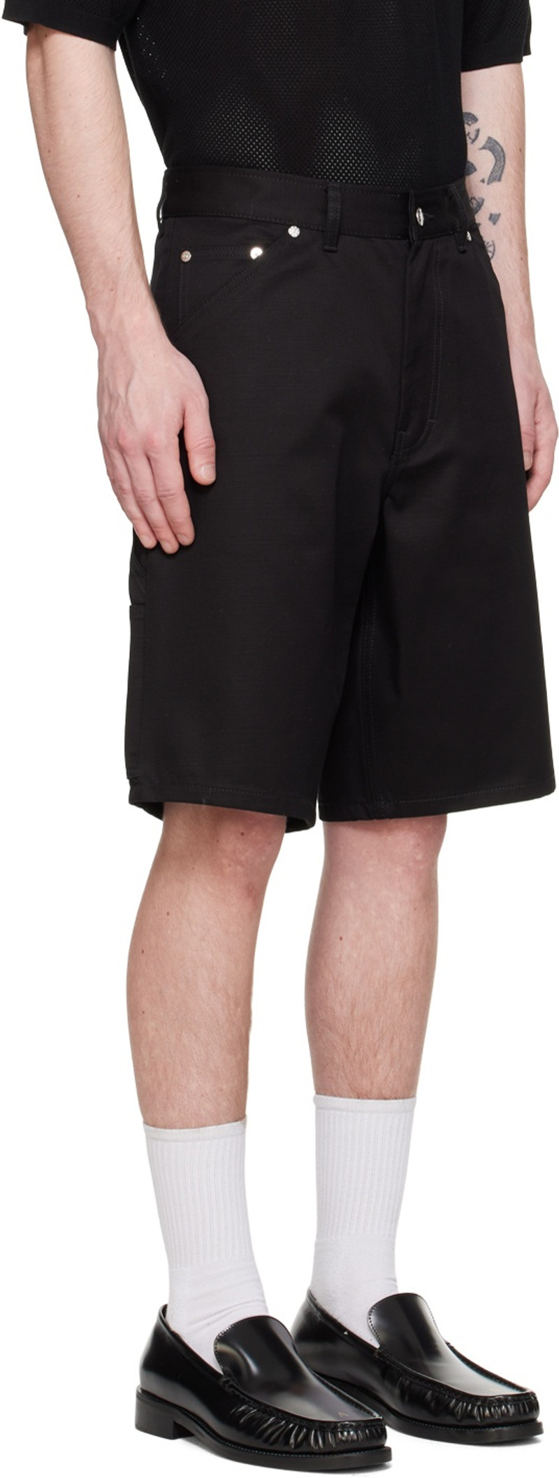 FILIPPA K Black Pocket Shorts outlook