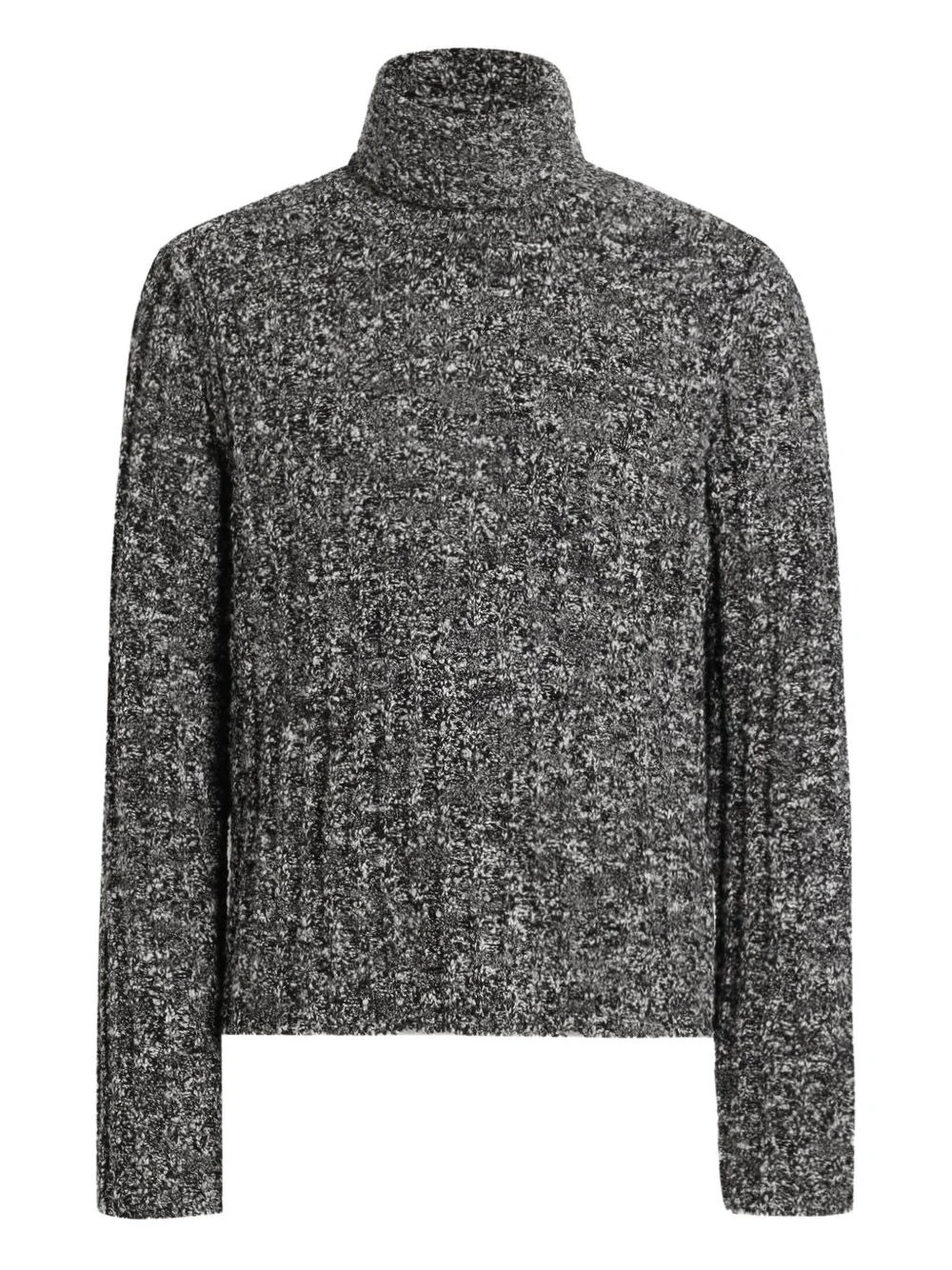 roll-neck speckled sweater - 1