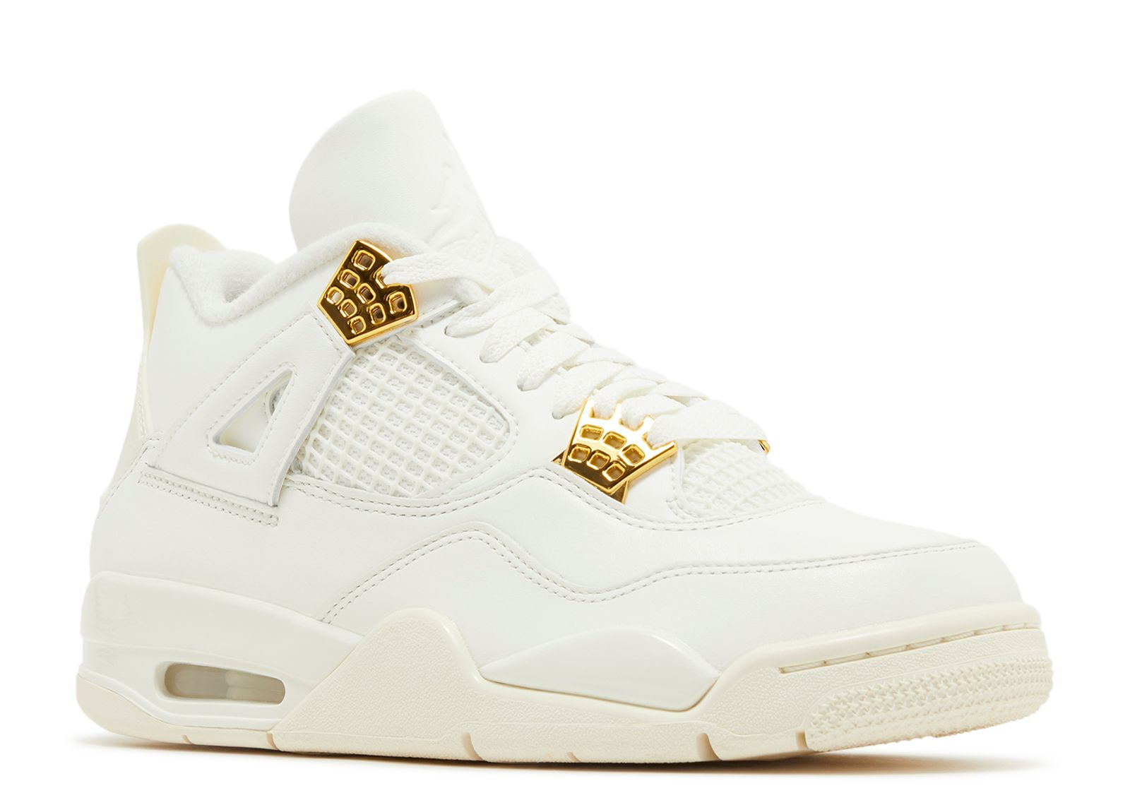 WMNS JORDAN 4 RETRO 'METALLIC GOLD' - 2