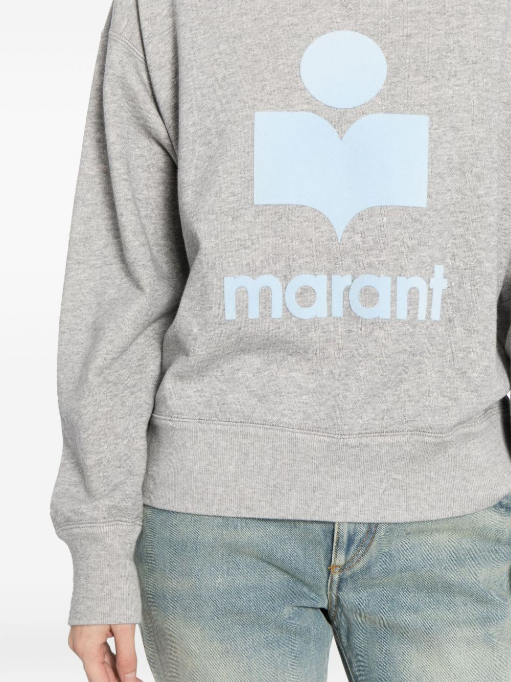 logo high-neck sweatshirt - 5