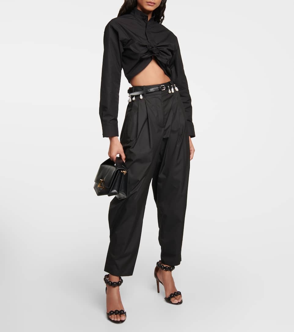 Black Loose Trousers - 2