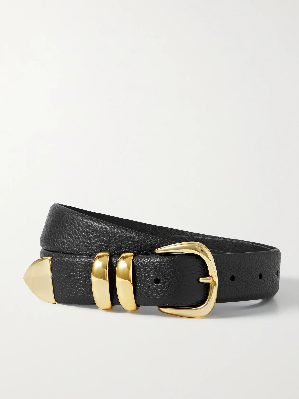 Textured-leather Belt - 1