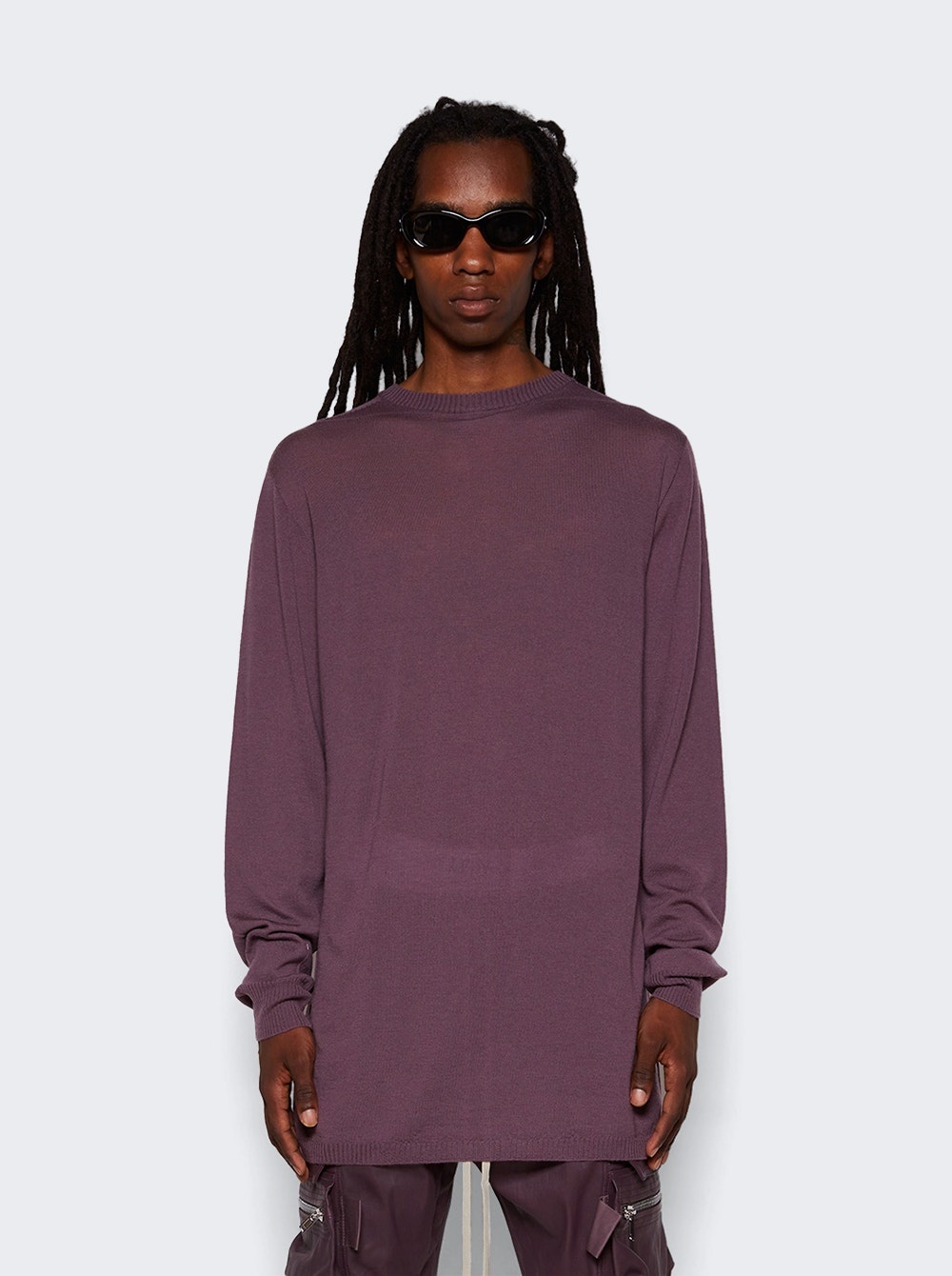 Oversized Sweater Purple - 3