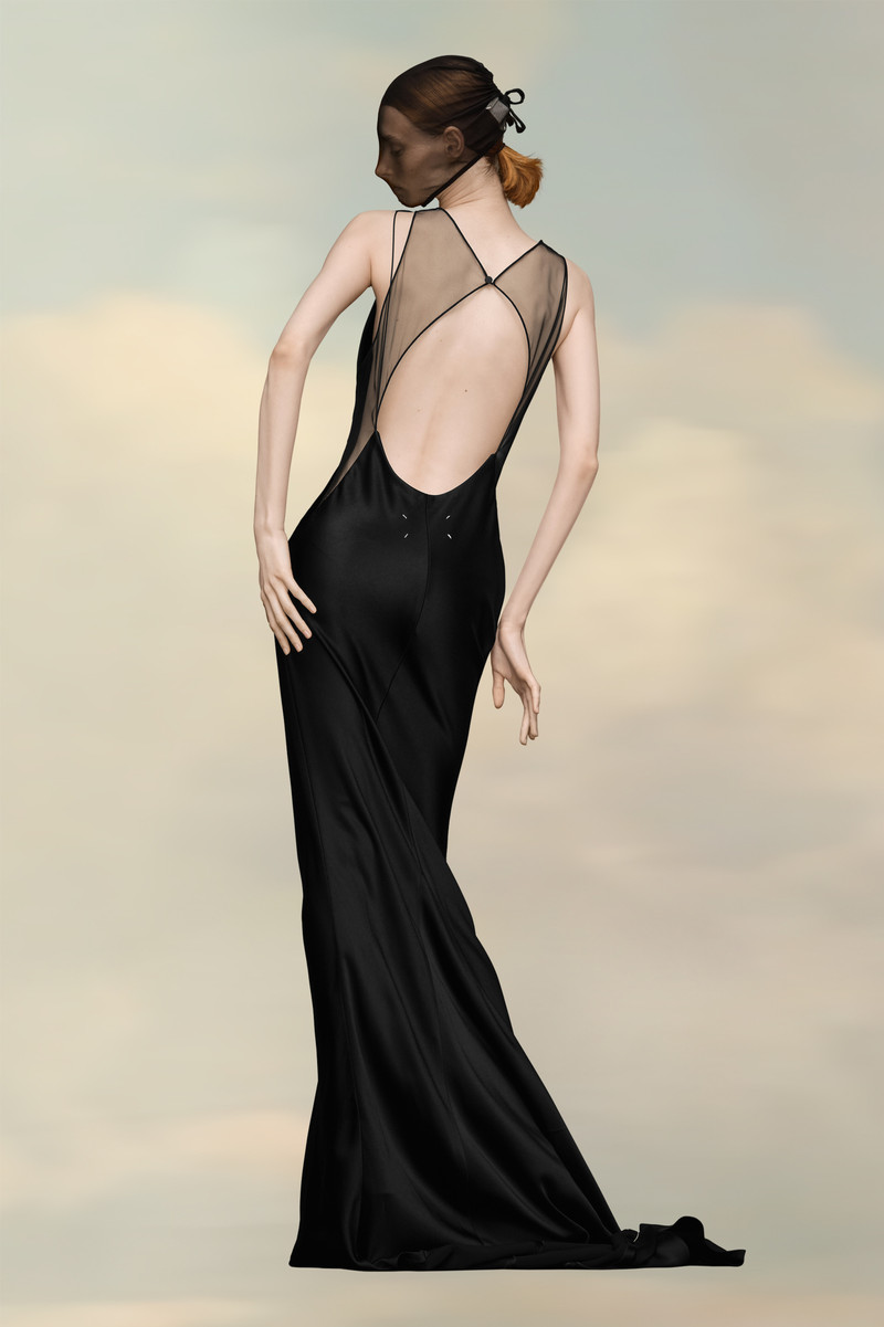 Hammered Satin Gown 5