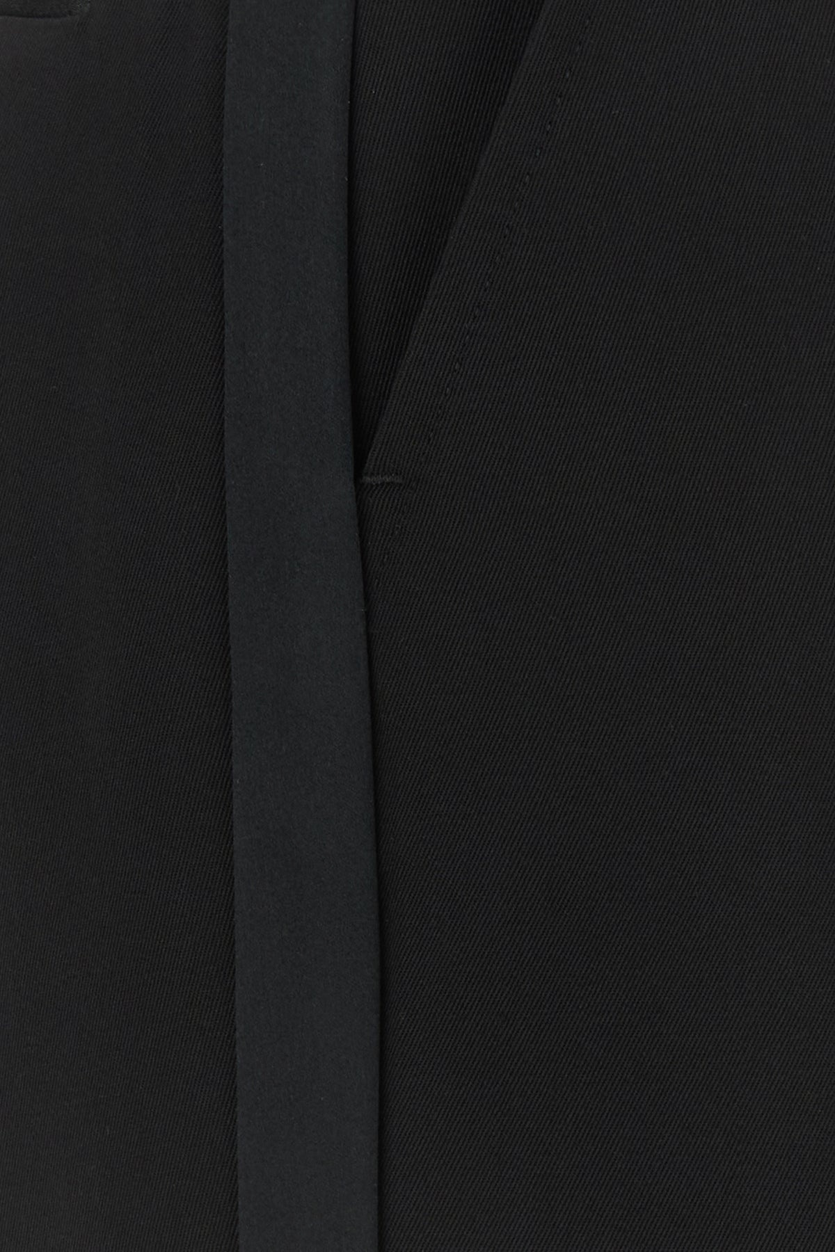 Black wool blend pant - 3