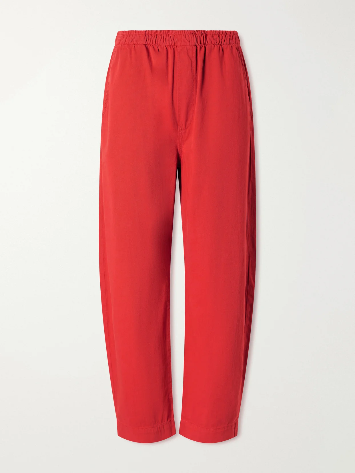 Boxer Cotton Wide-leg Pants - 1