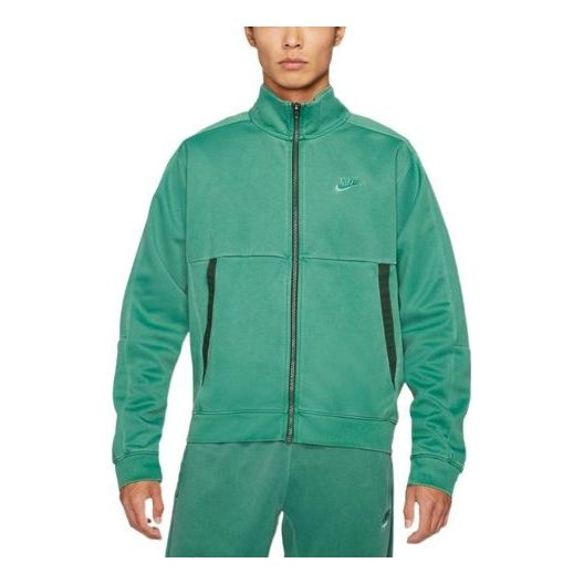 Nike NSW Logo Zipped Jacket 'Green' DA7177-337 - 1