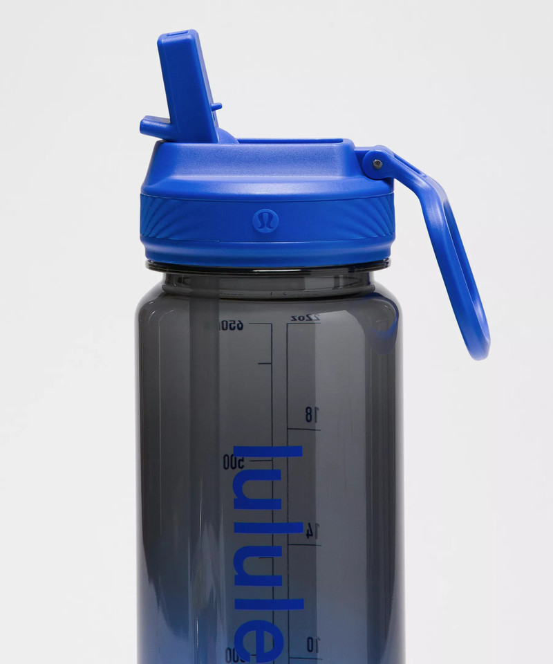 Back to Life Clear Bottle 24oz *Straw Lid 3