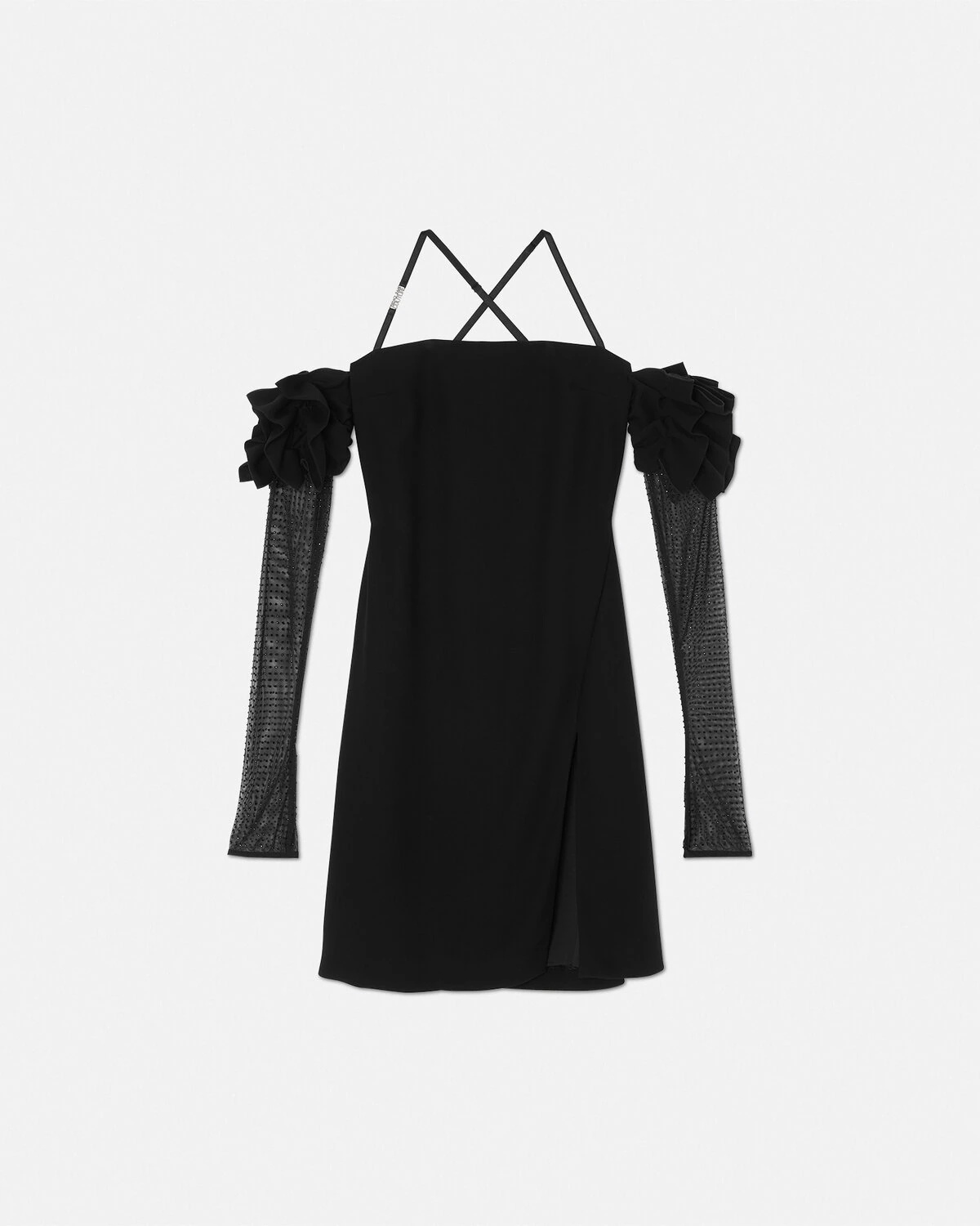 Off-The-Shoulder Mini Dress - 1