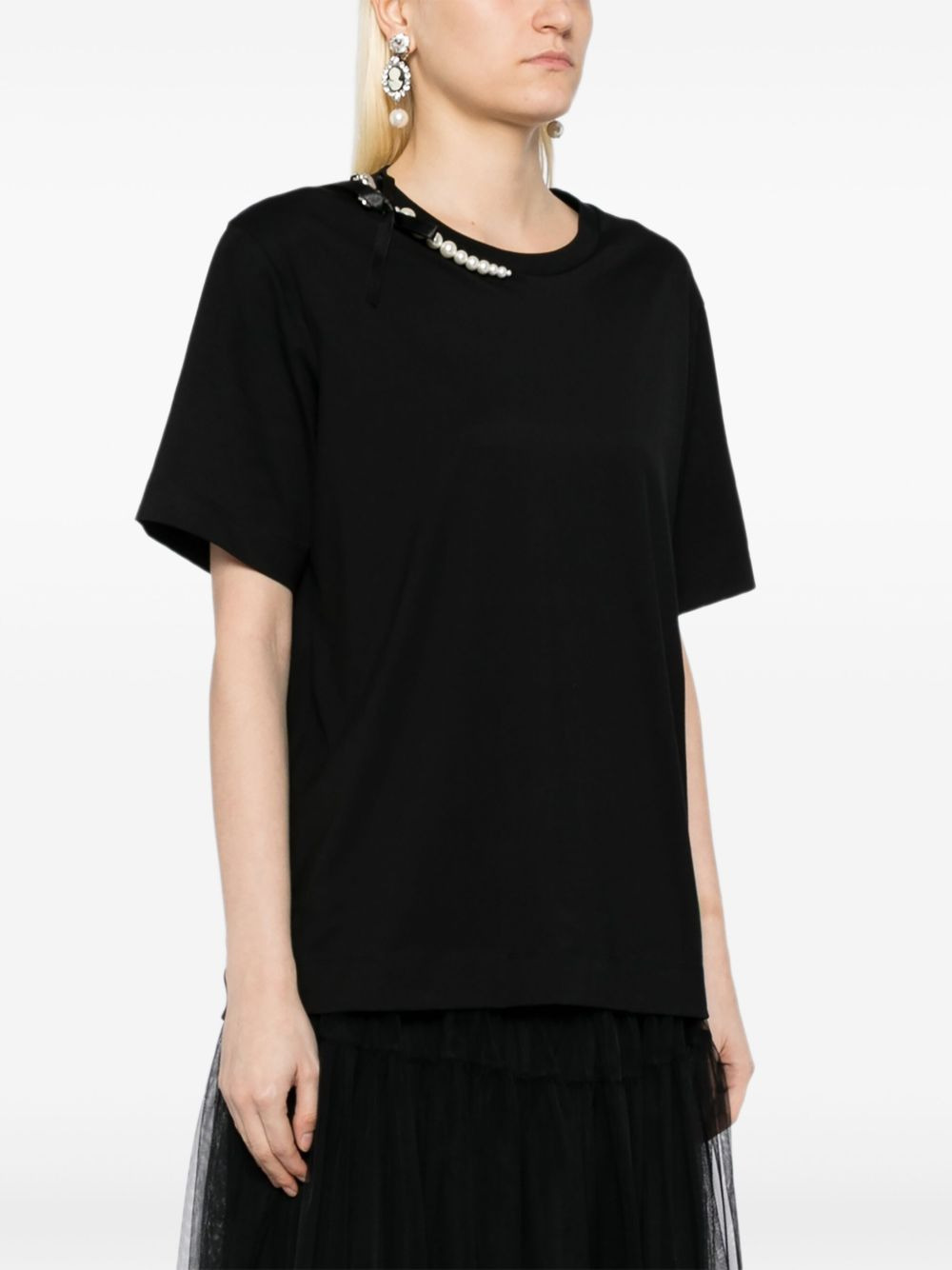cotton T-shirt - 3