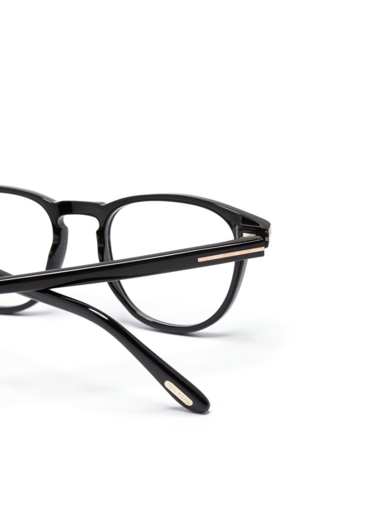 logo-plaque square-frame glasses 3