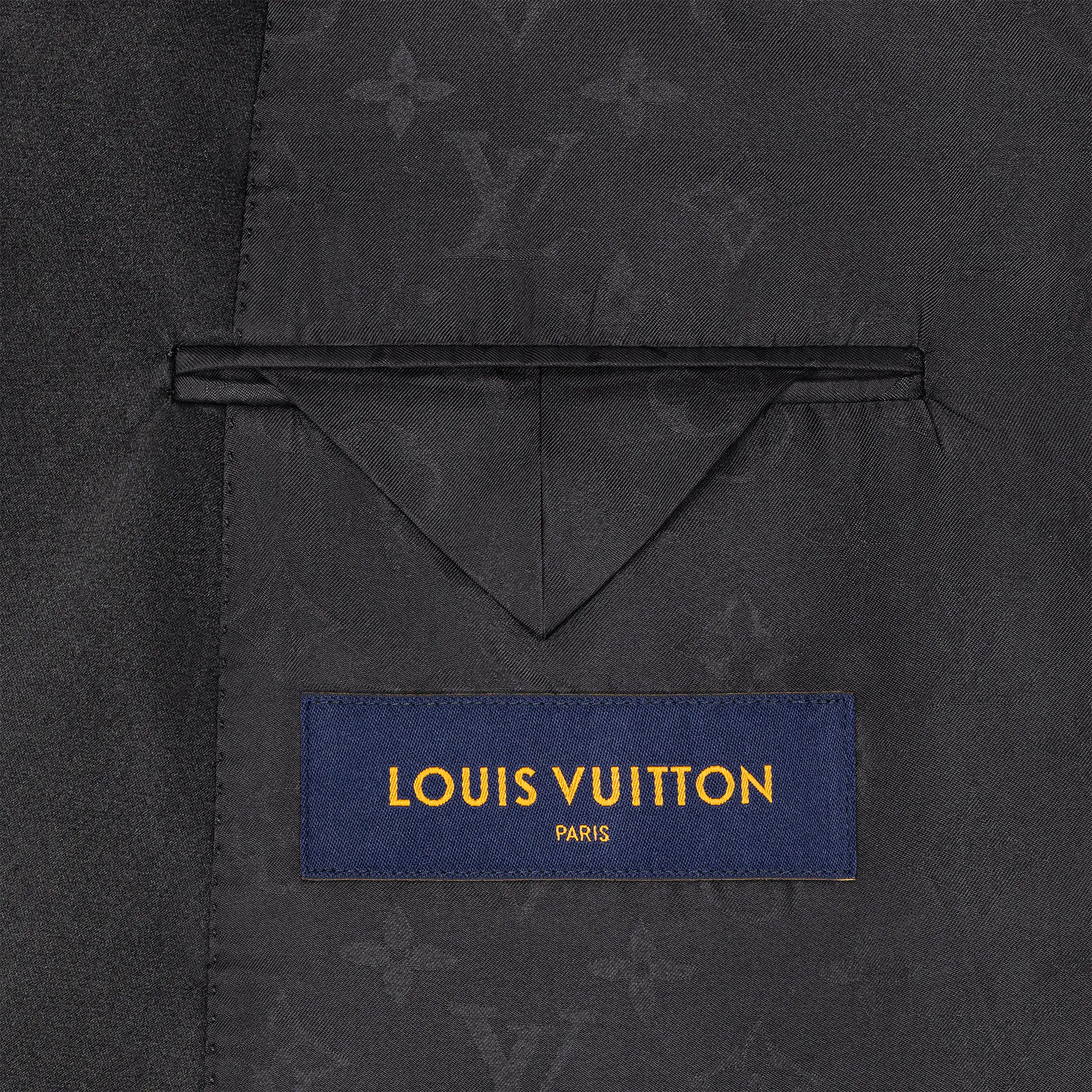 Single-Breasted Velvet Tuxedo Jacket - 5