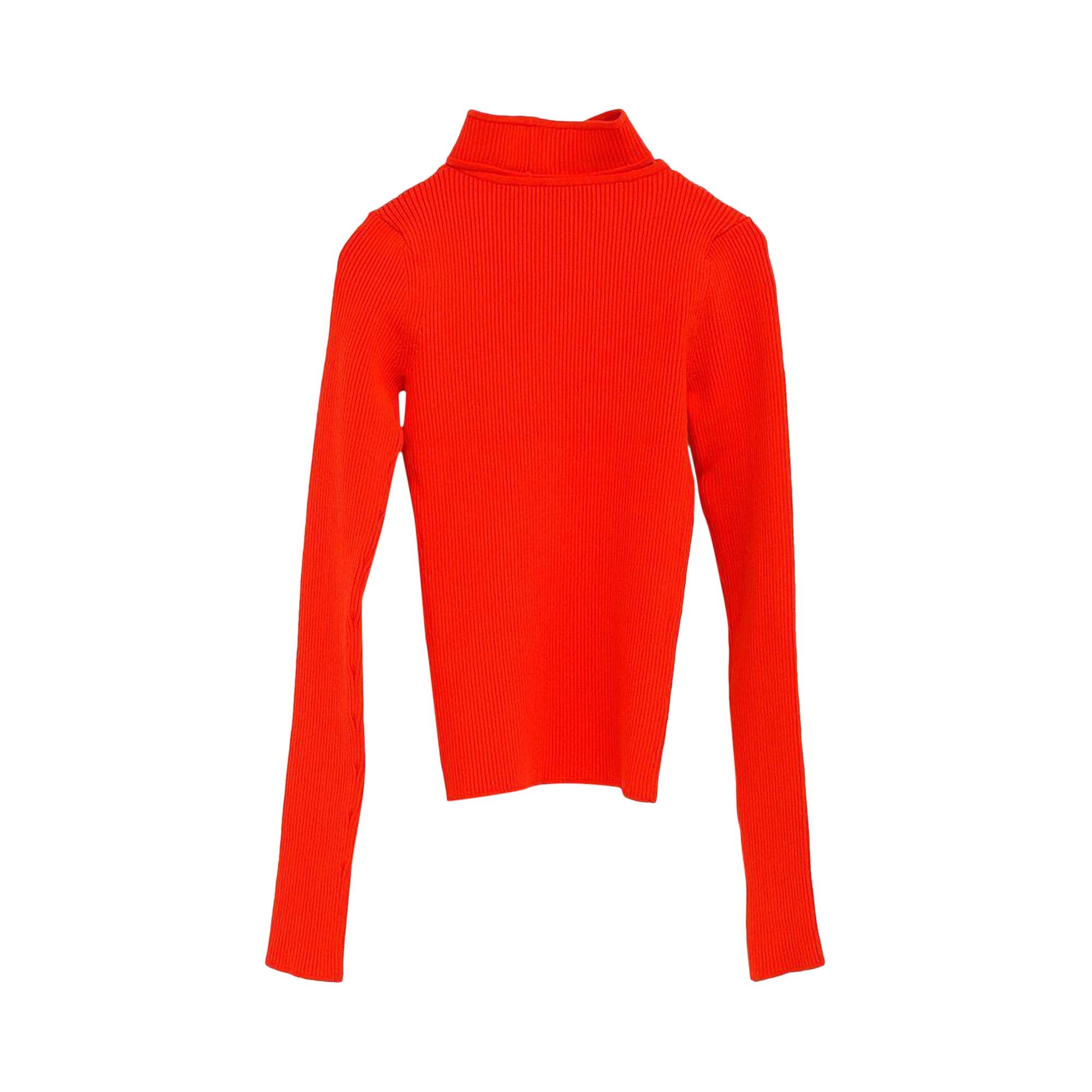 Coperni Cut Out Knit Jumper 'Red' - 2