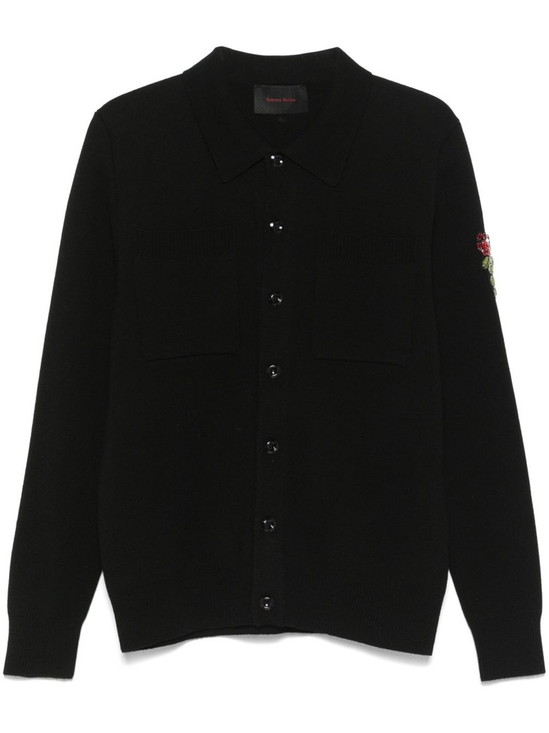 crystal-flower cardigan 1