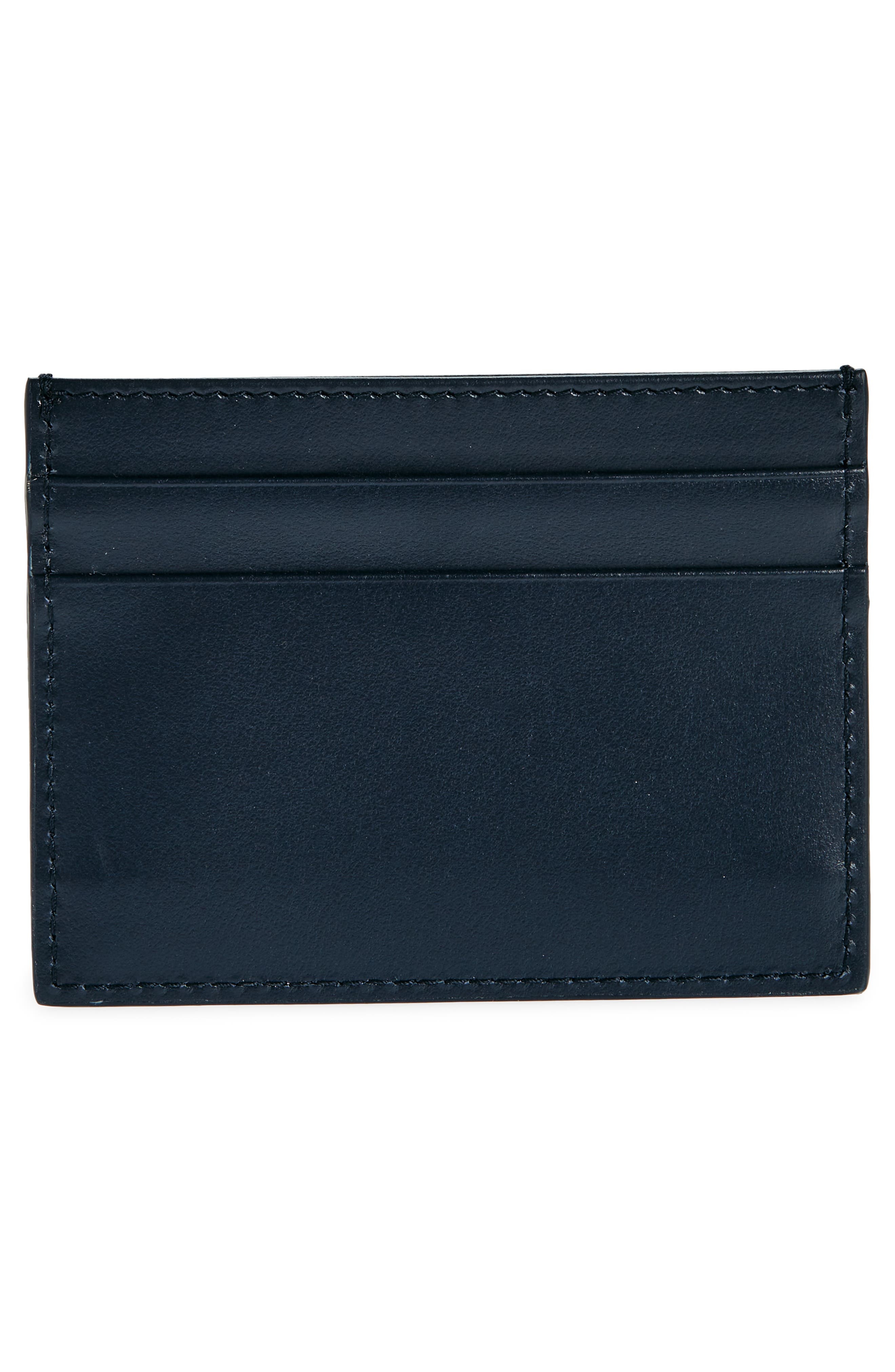 Milano Logo Leather Card Case - 2
