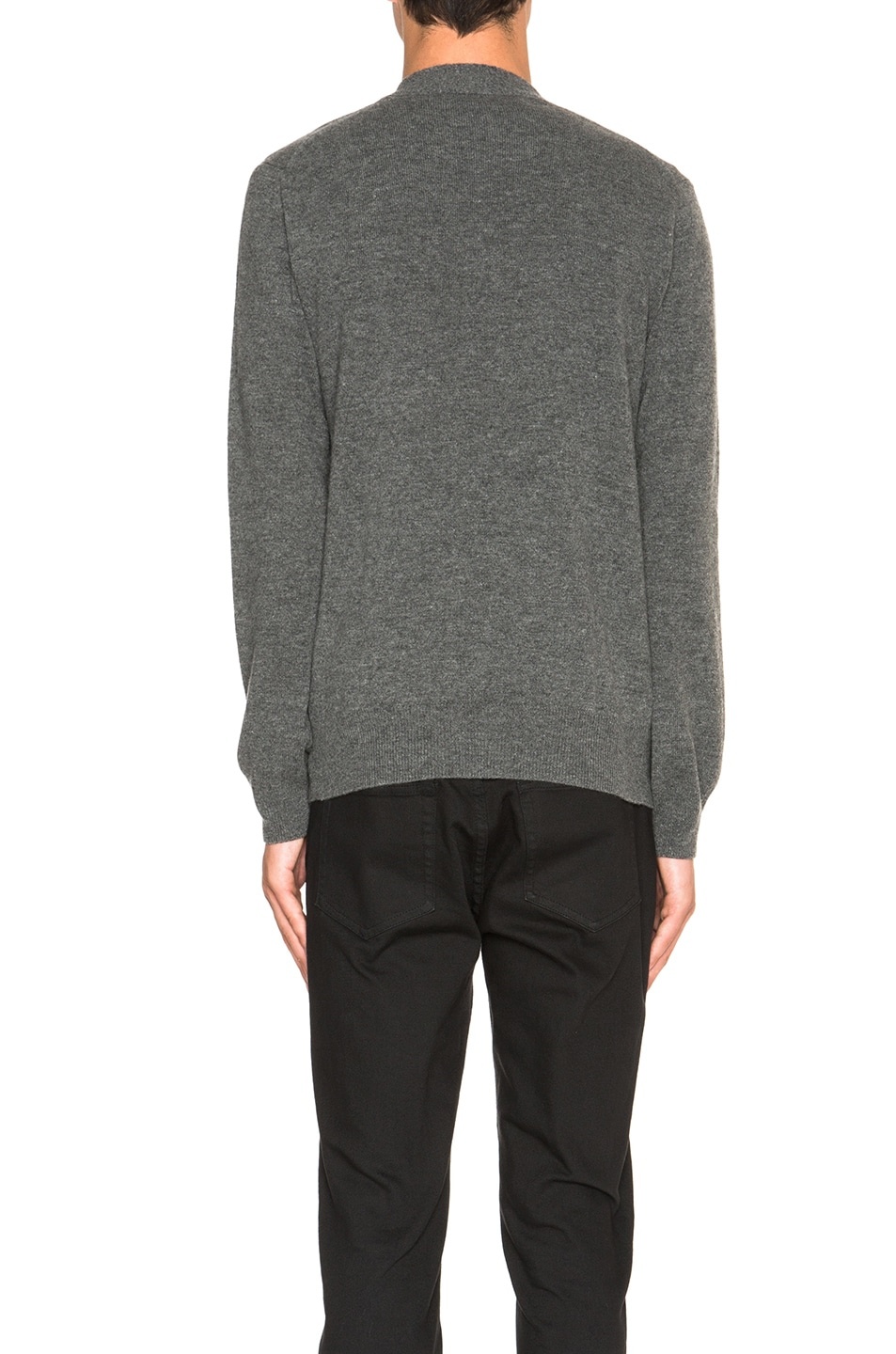 Cardigan with Gold Emblem - 5
