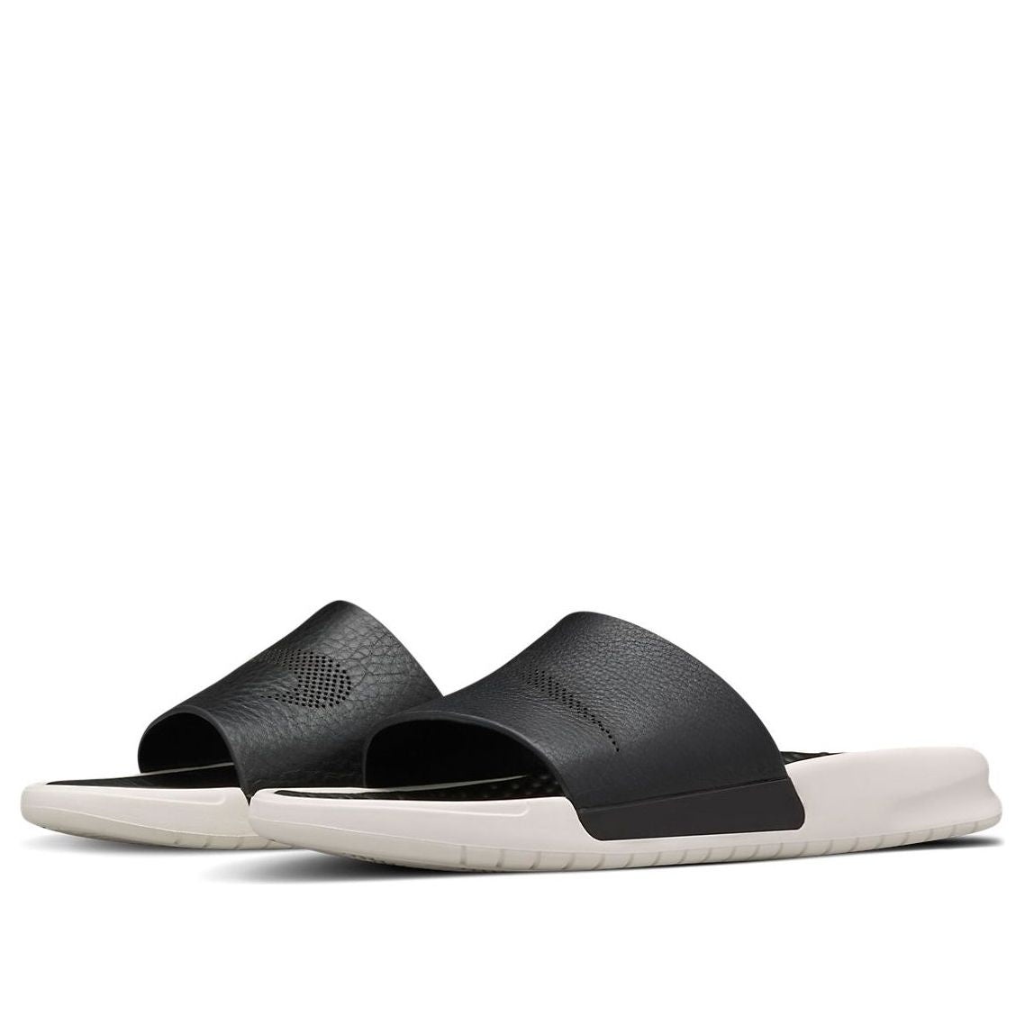 (WMNS) Nike Lab Benassi Slide Lux 'Black White' 818738-001 - 3