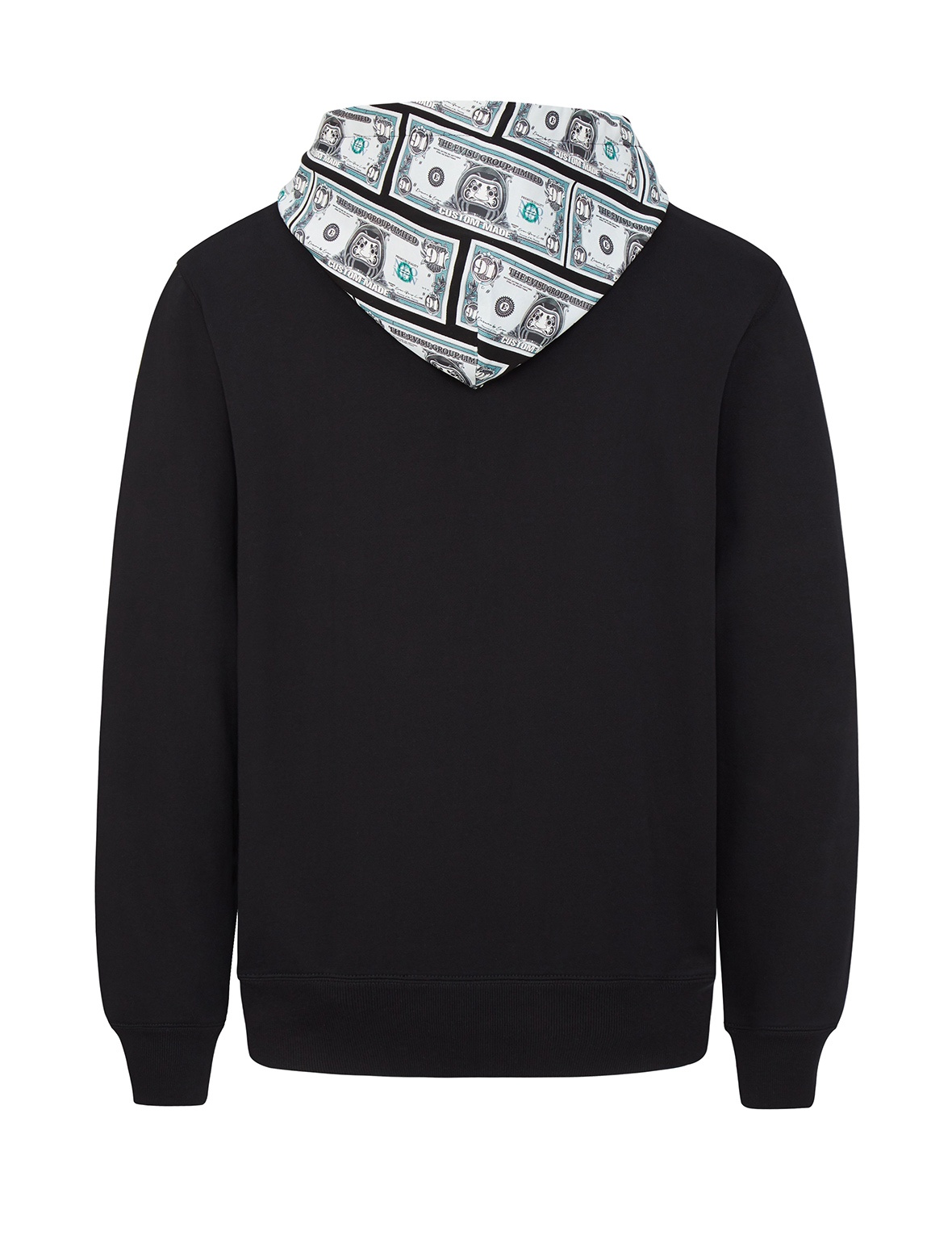 BANKNOTE SEAGULL PRINT HOODIE - 2