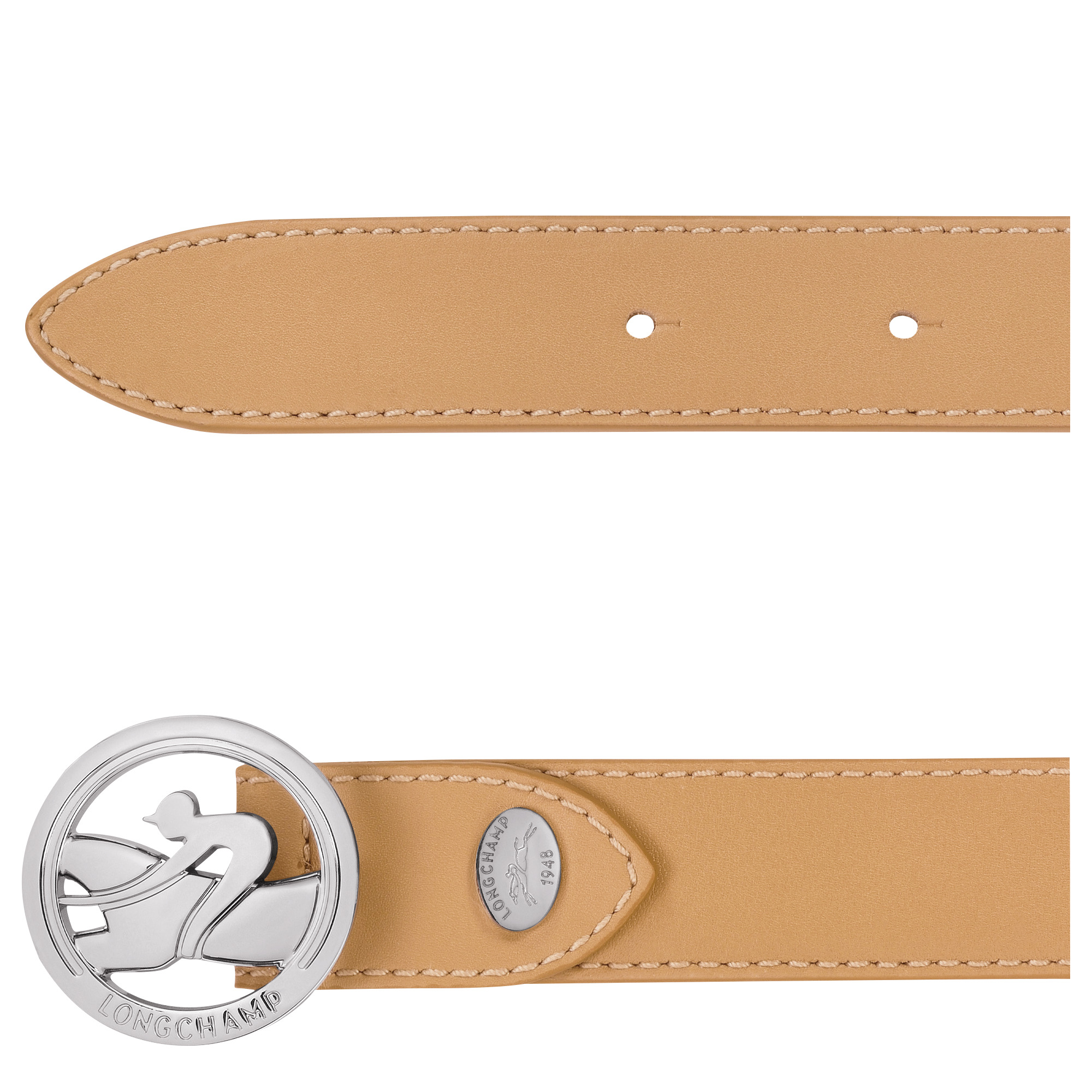 La Médaille Longchamp Ladies' belt Seed - Leather - 3