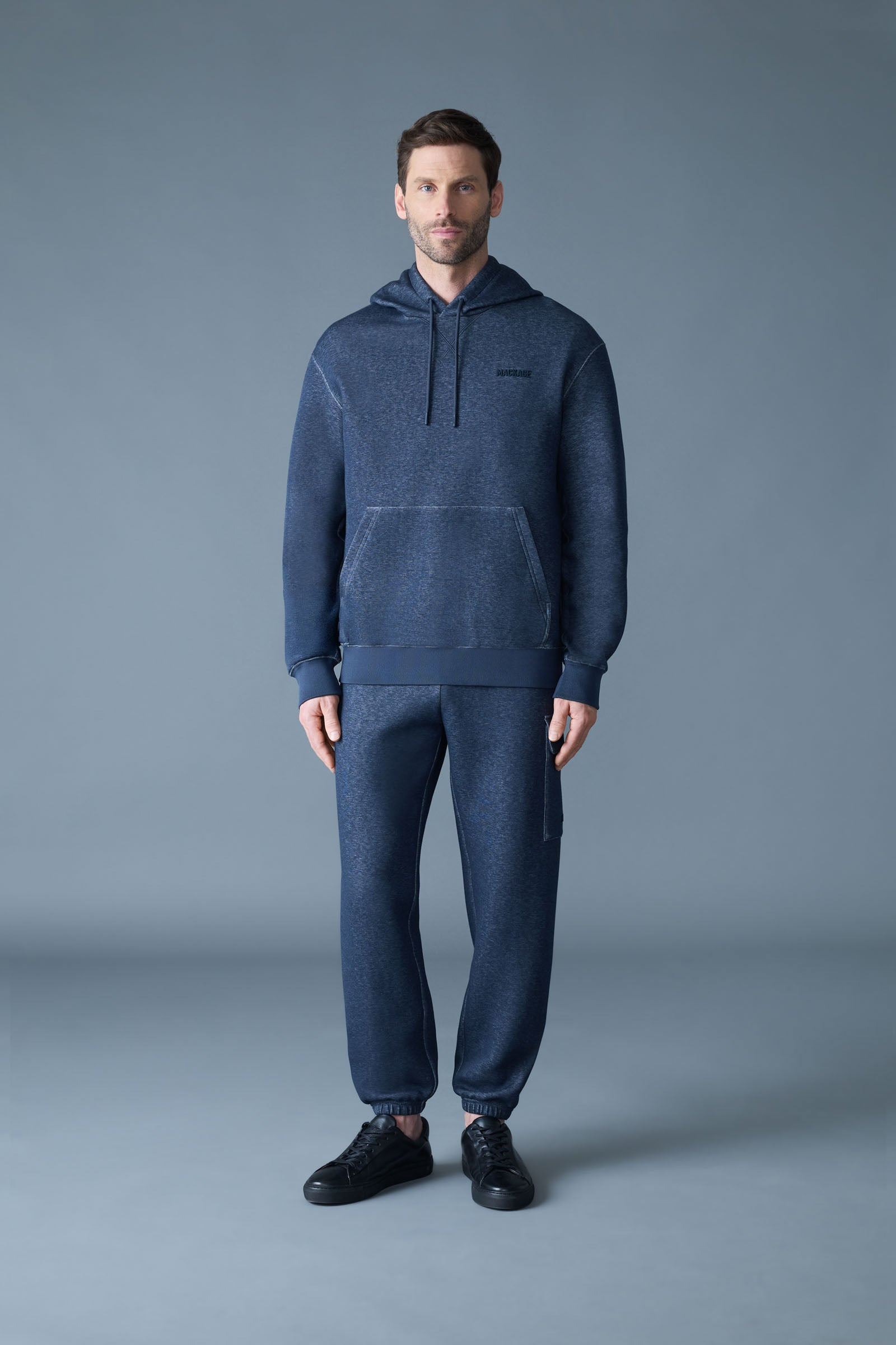 KRYSTIAN Double-face Jersey hoodie - 2