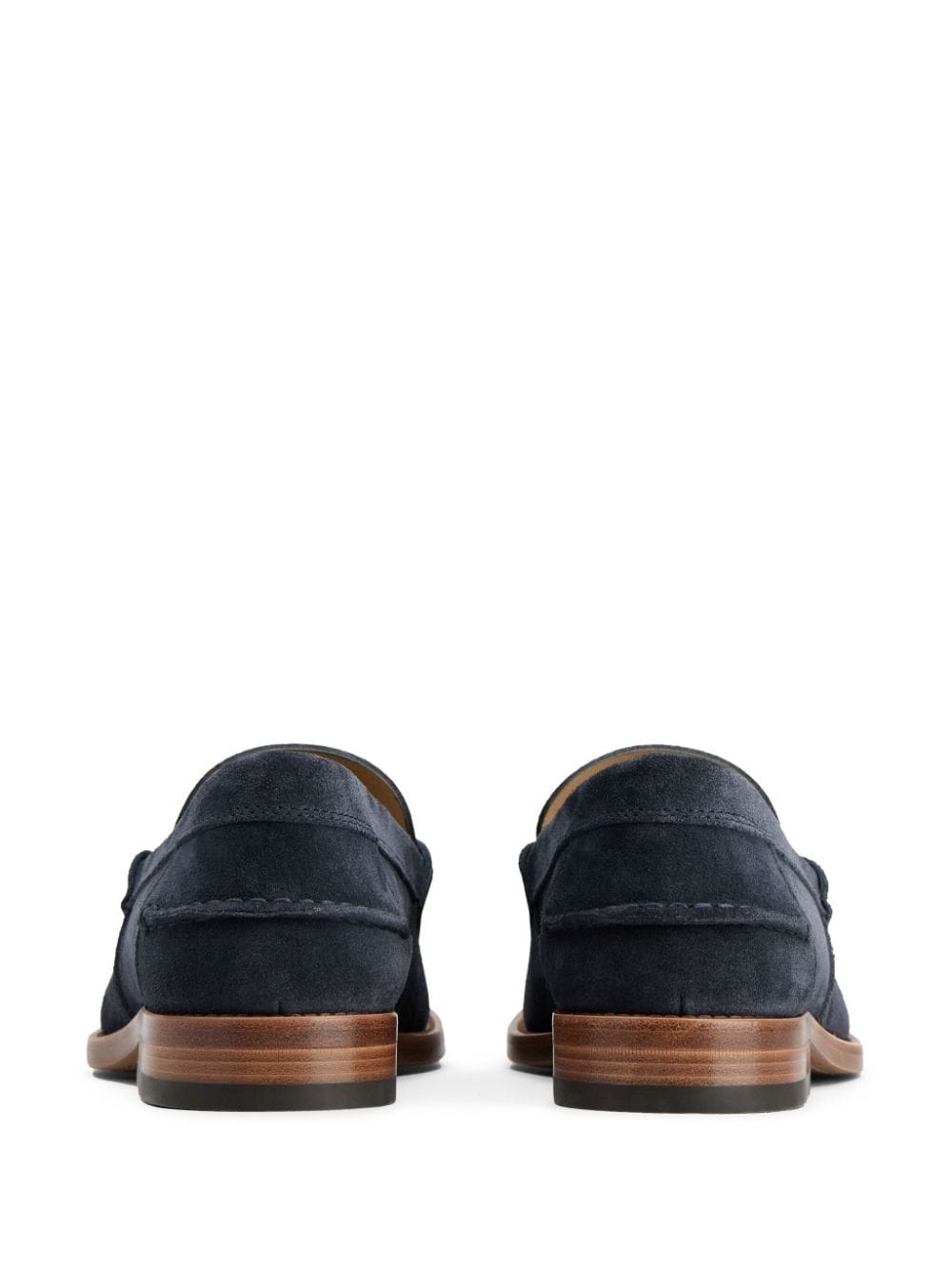 tassel-detail suede loafers - 3